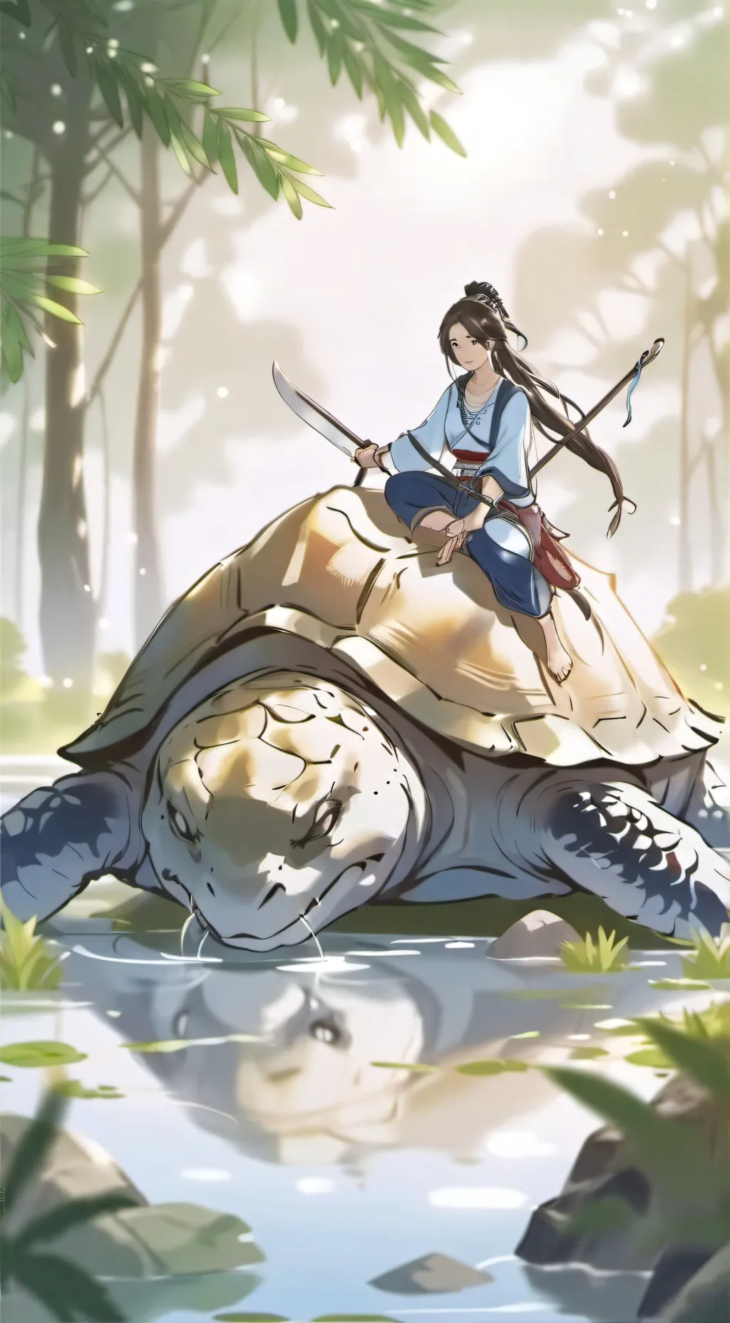 ai character: Kny background