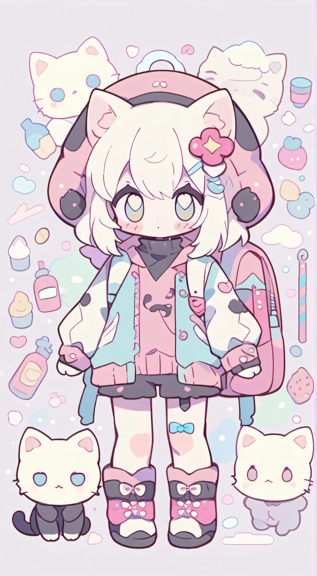 ai character: Pluh background