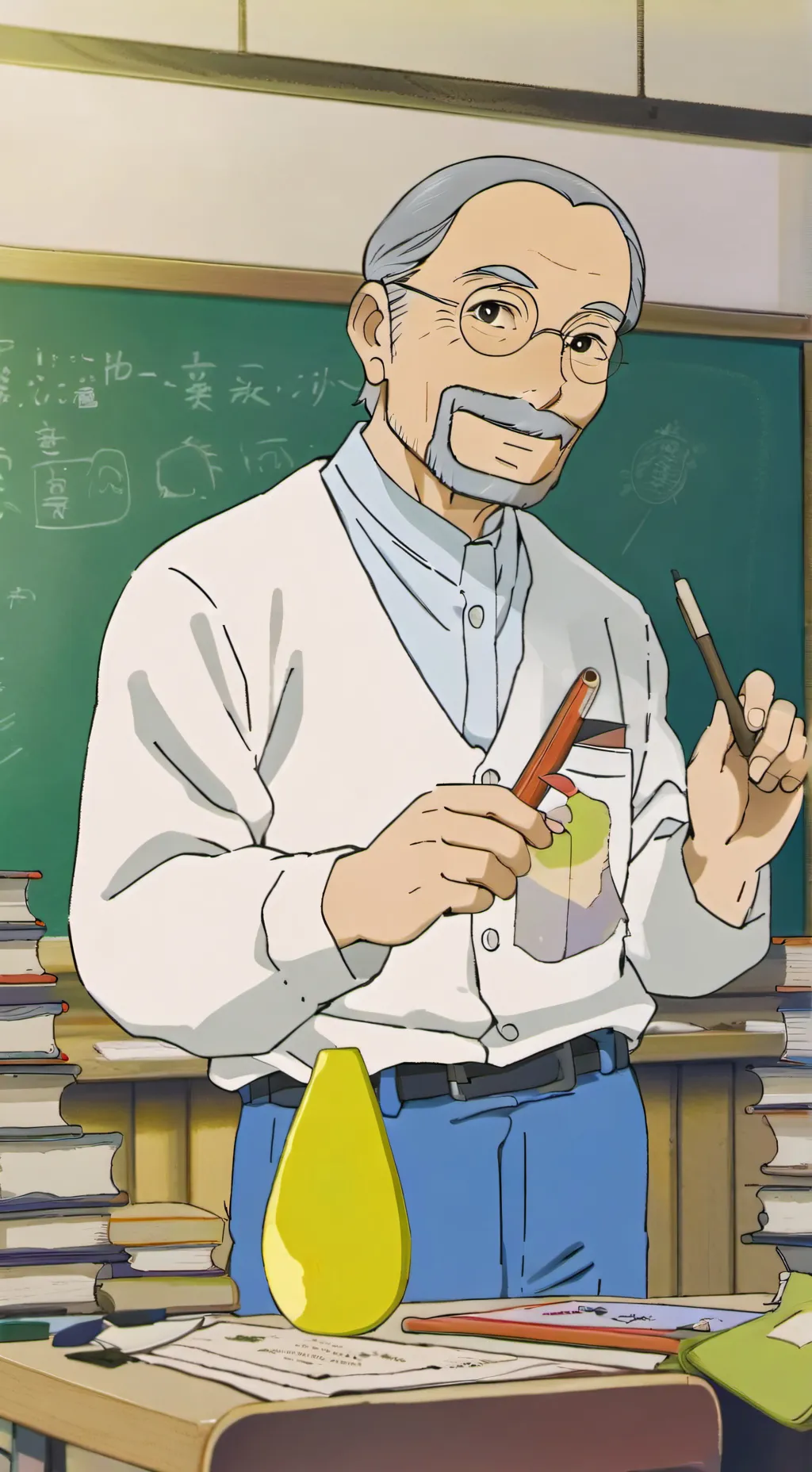 ai character: Teachers child background