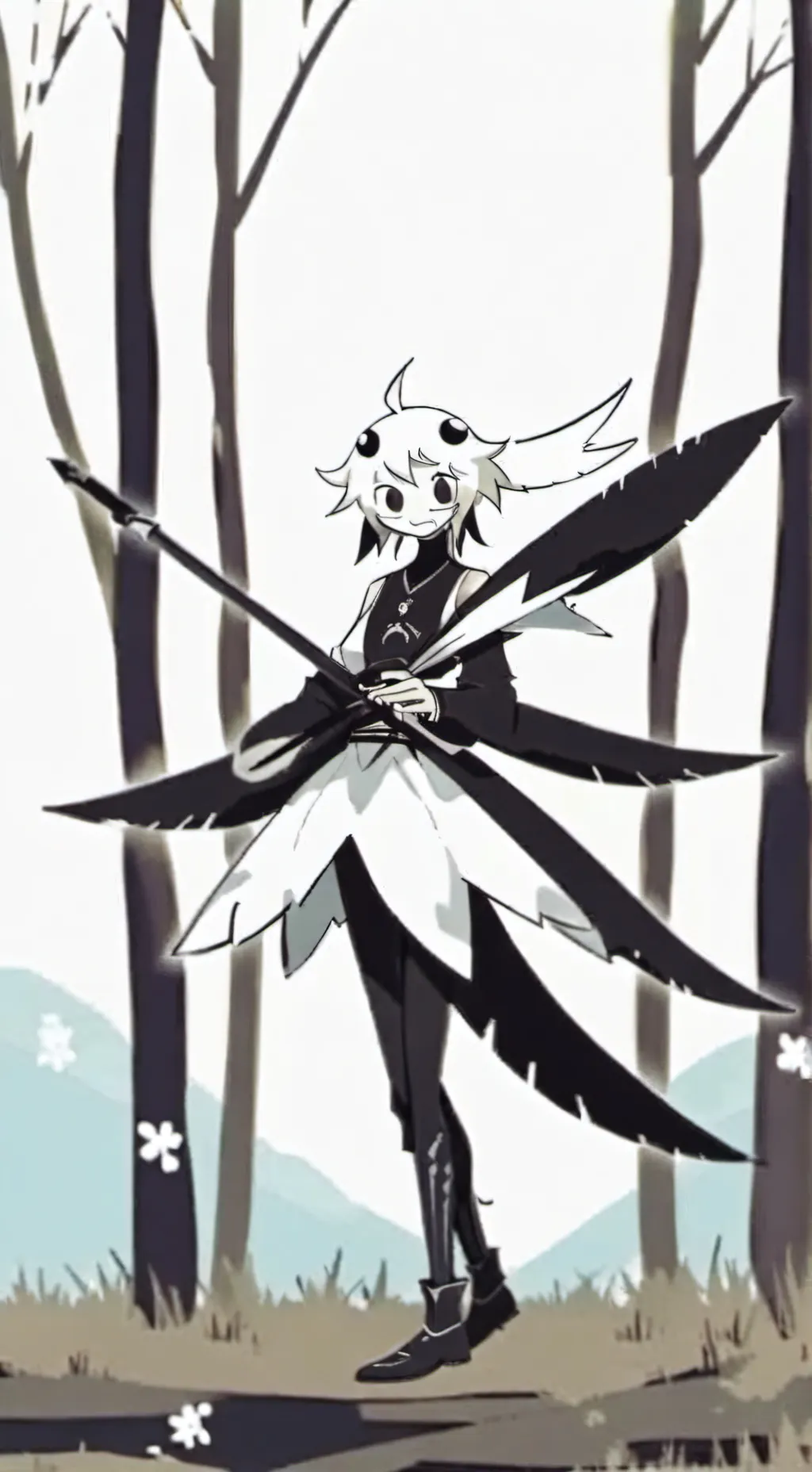 ai character: Jjk+Fpe background