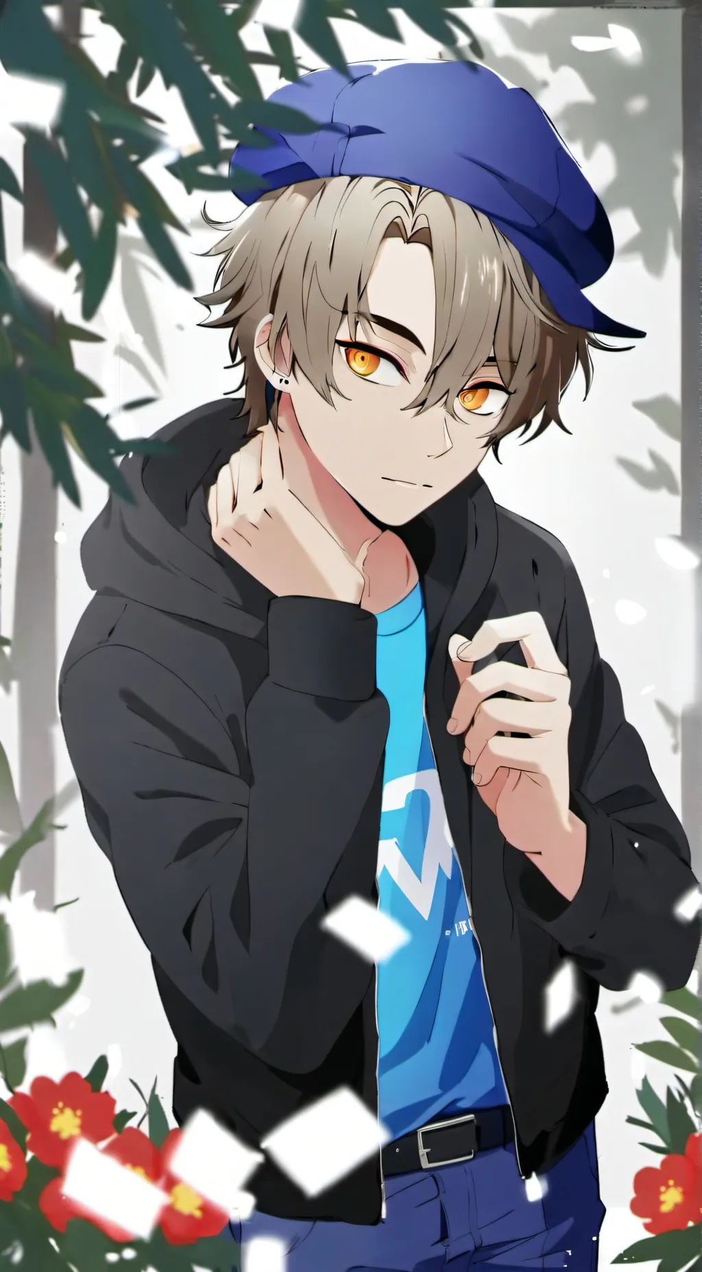 ai character: Juice wrld background