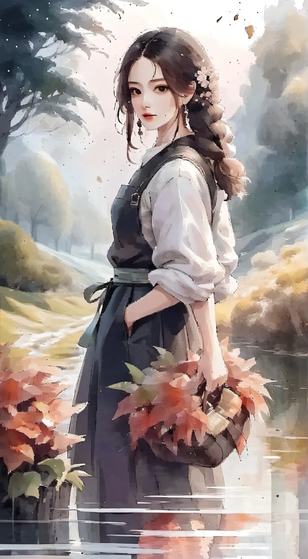 ai character: Elara background