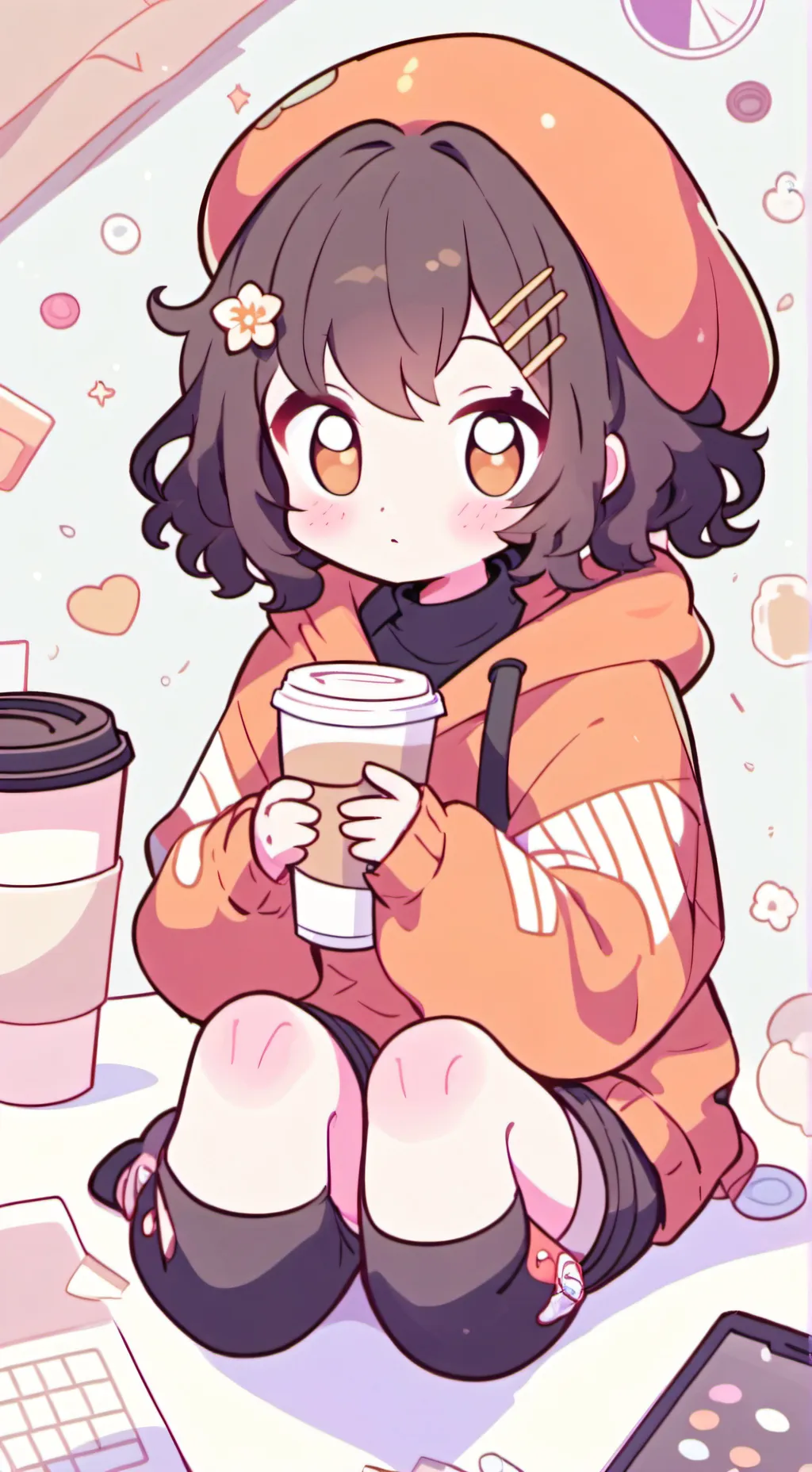 ai character: Kirishima background