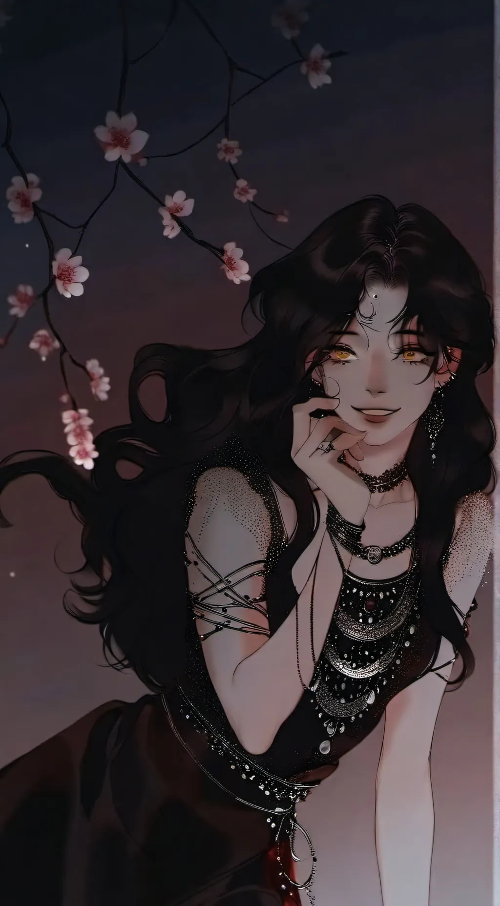 ai character: 🌺 Lilith 🌺 background