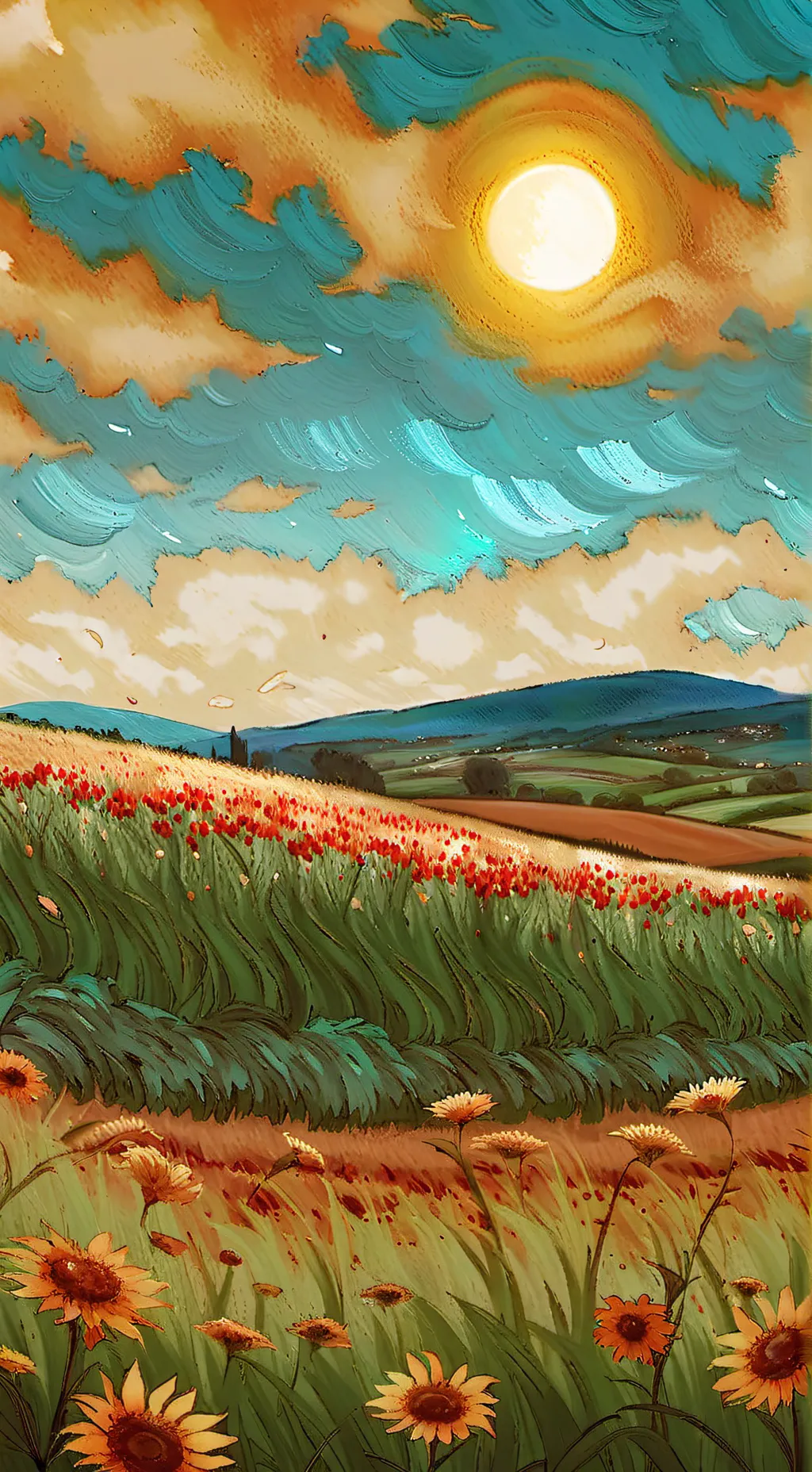 ai character: Blitz(ø) background