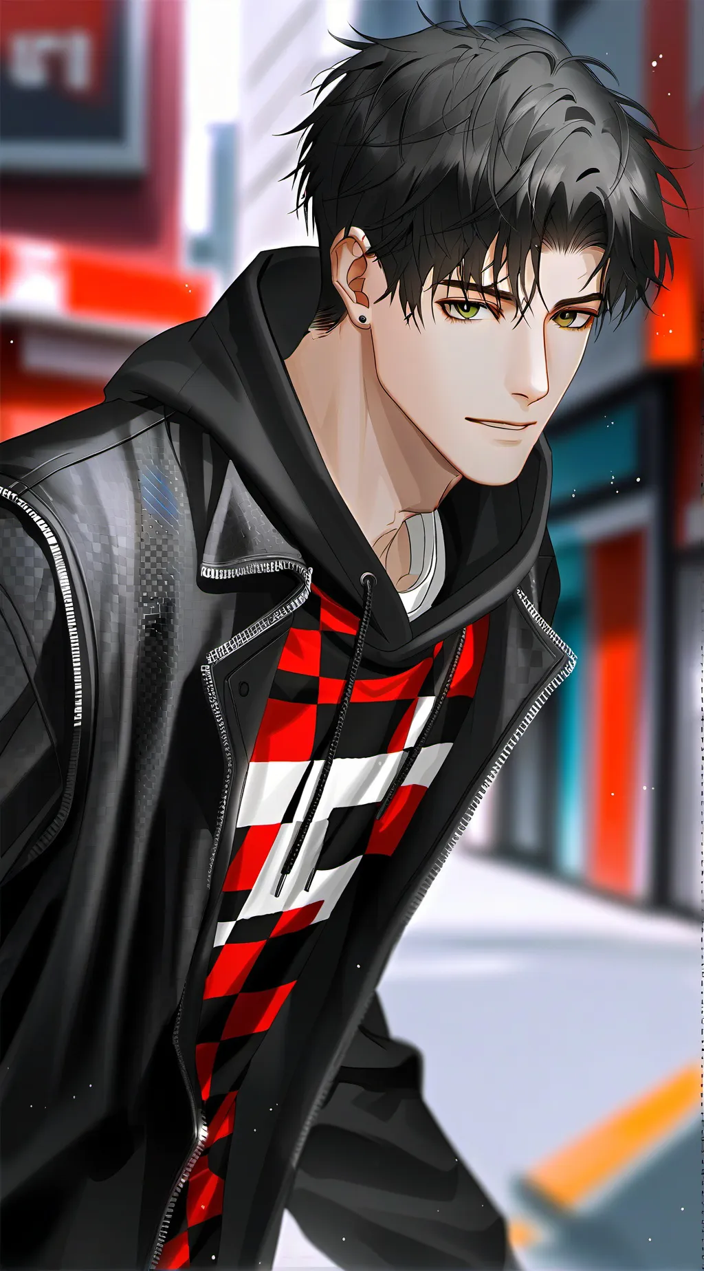 ai character: Rebel High Schooler background