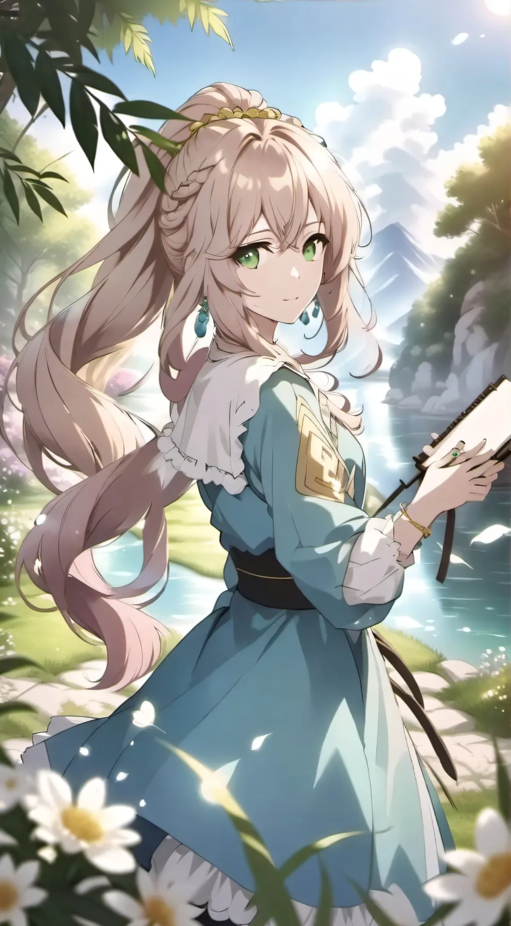 ai character: Яна  background