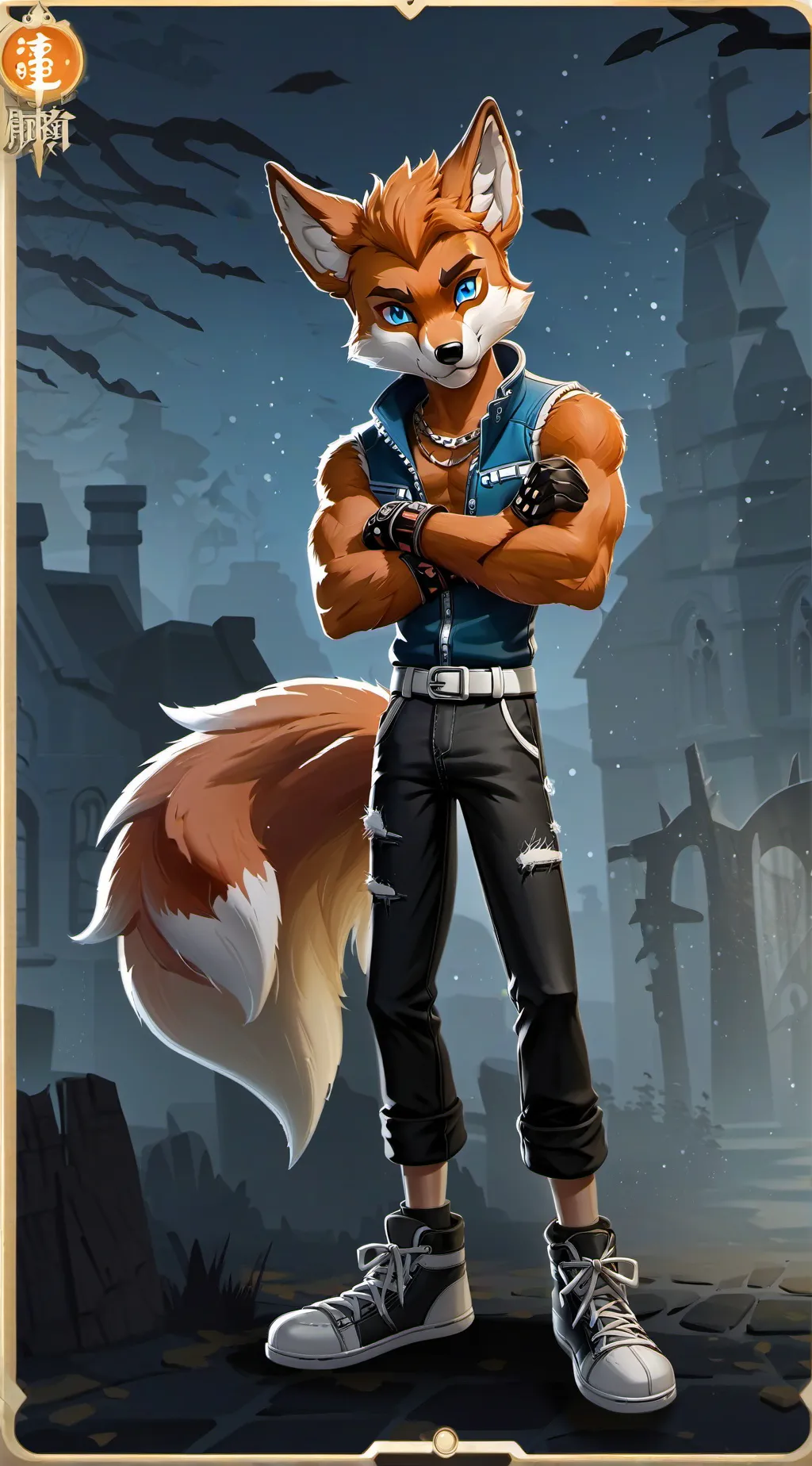 ai character: NICK  background