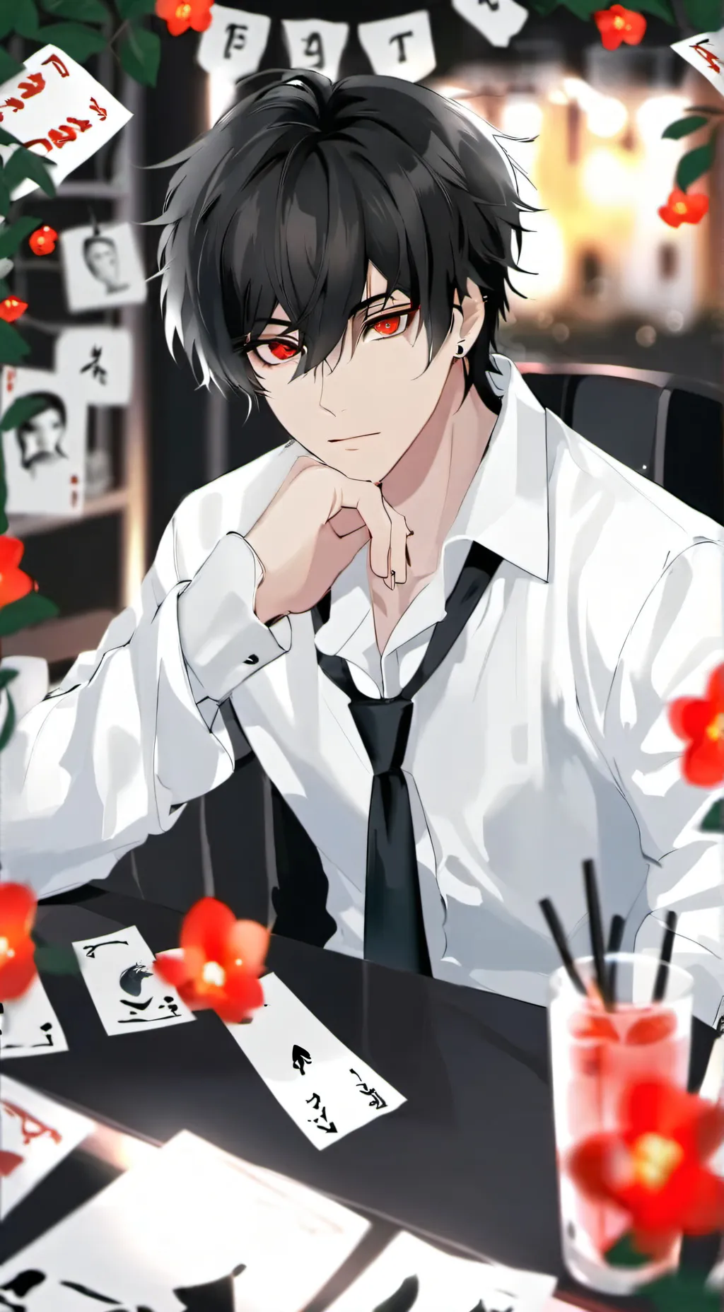 ai character: Chester background