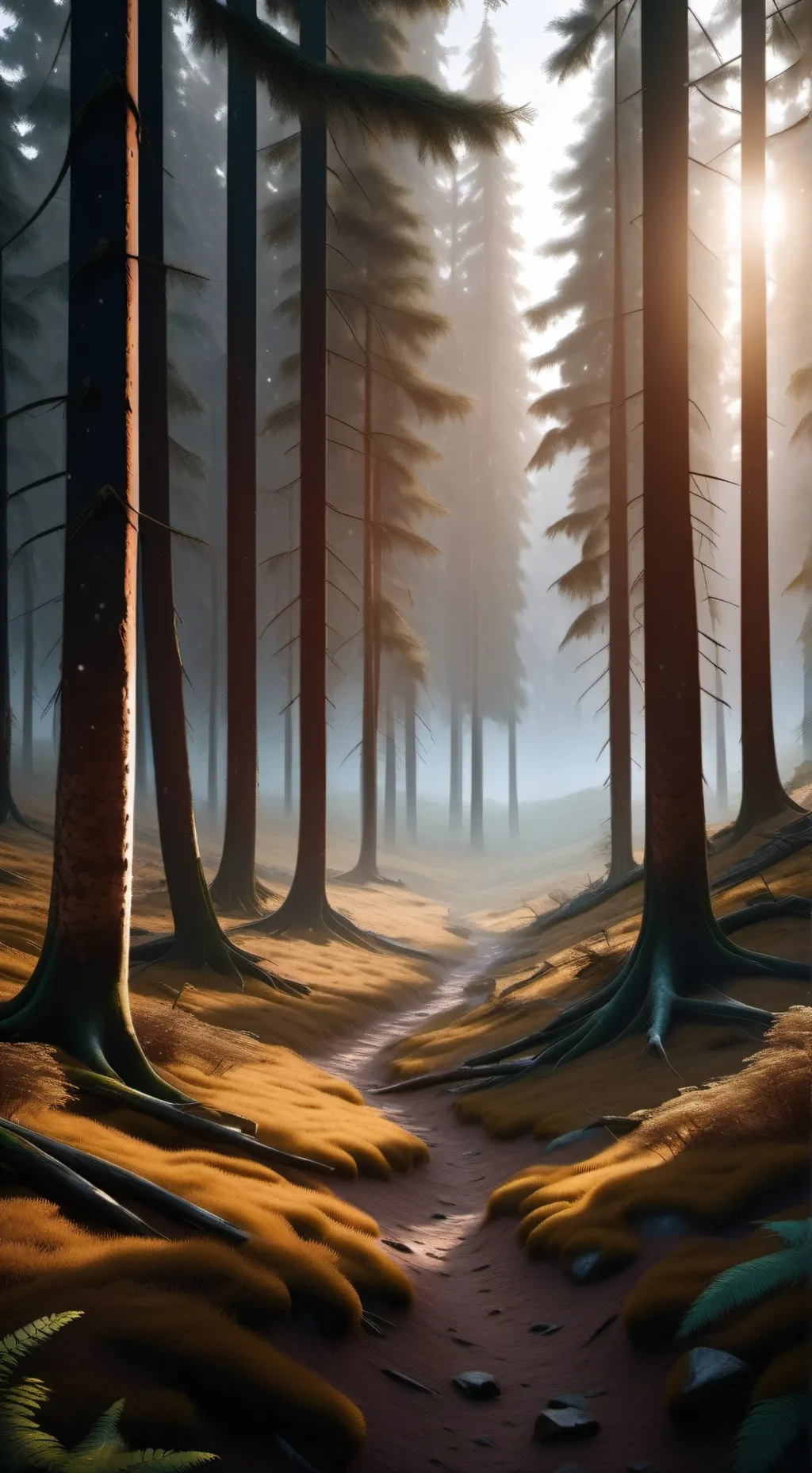 ai character: Heather and John  background