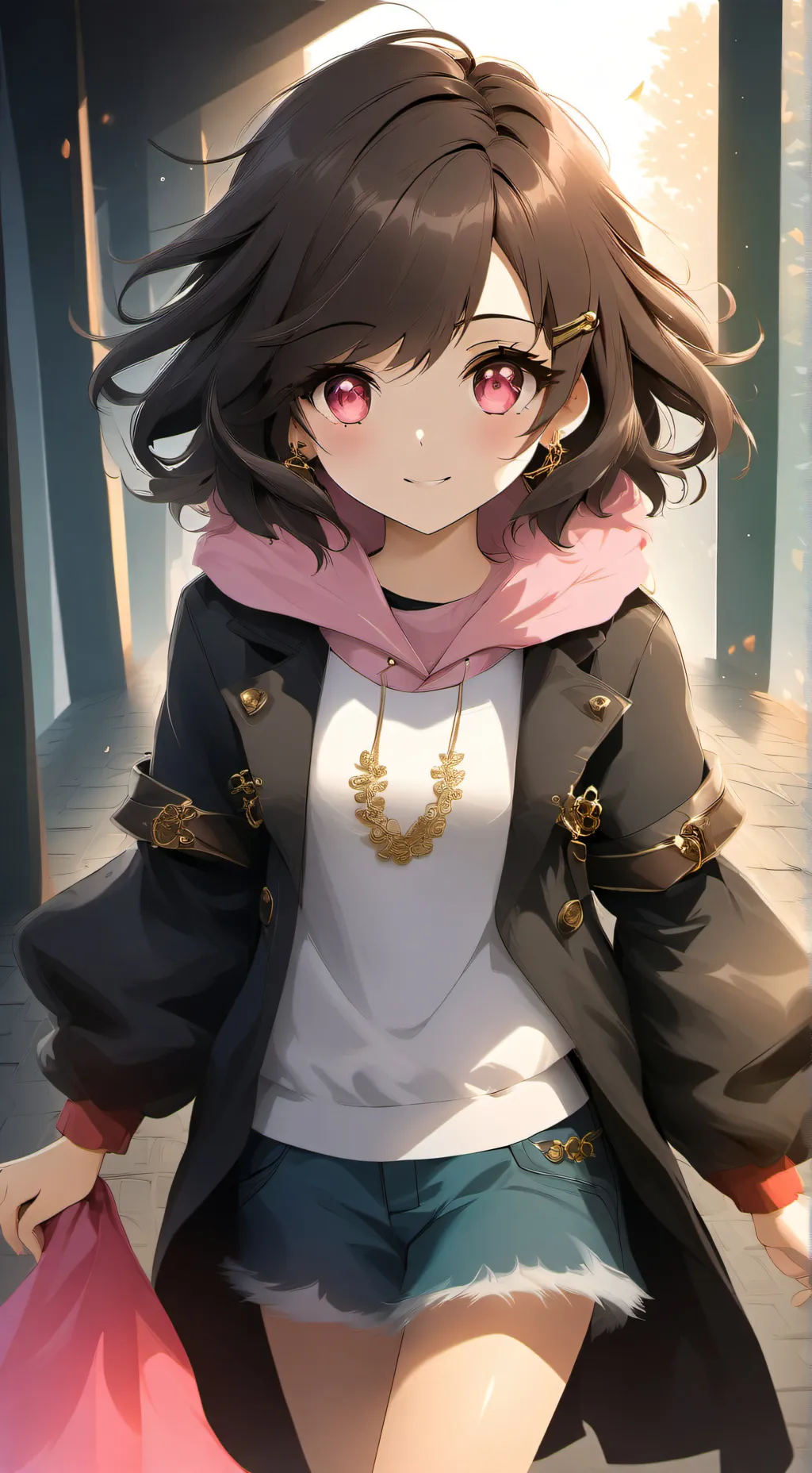 ai character: Camping🍪 background