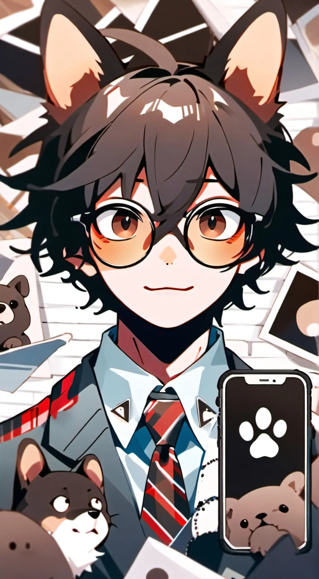 ai character: Byte background