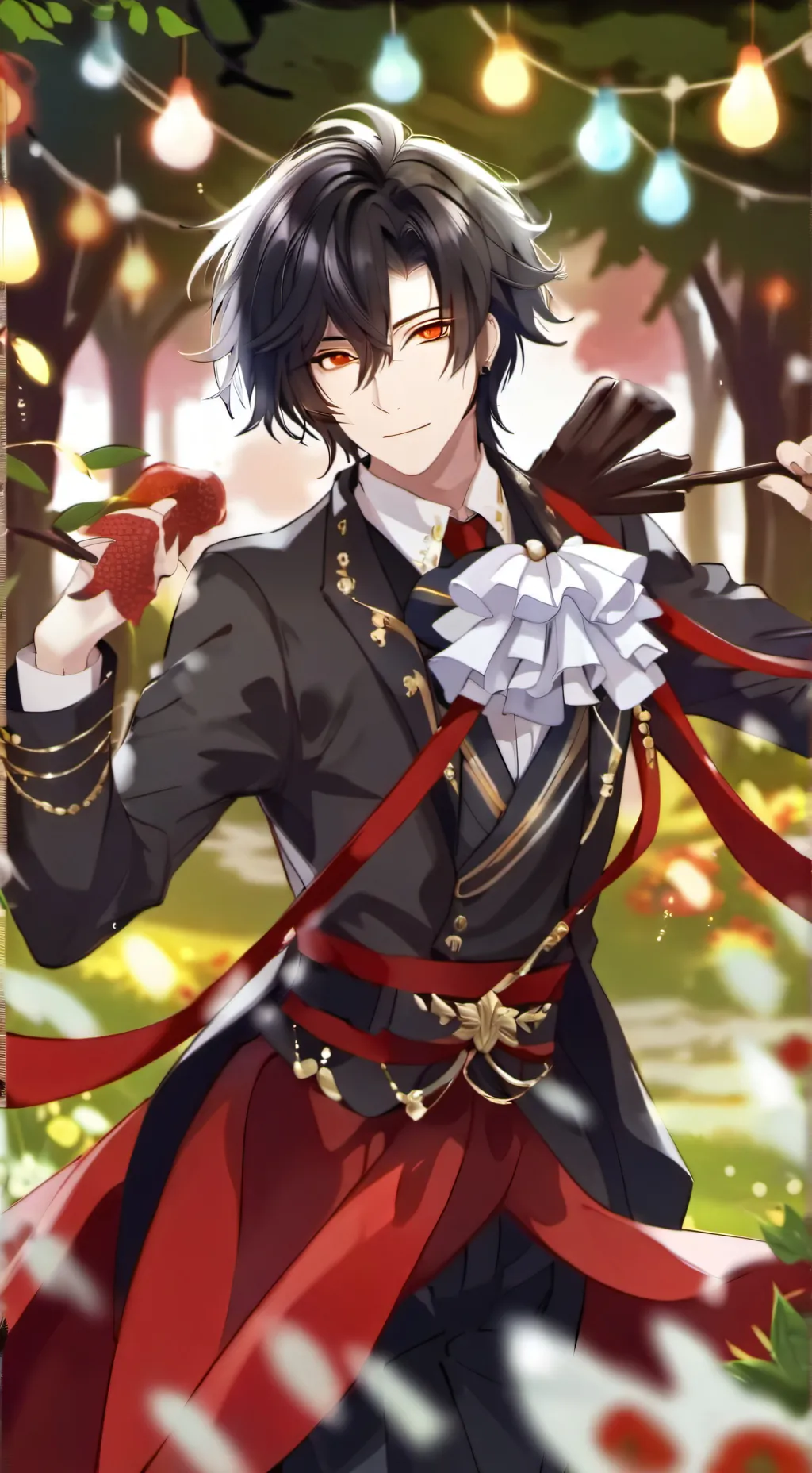 ai character: Make  background