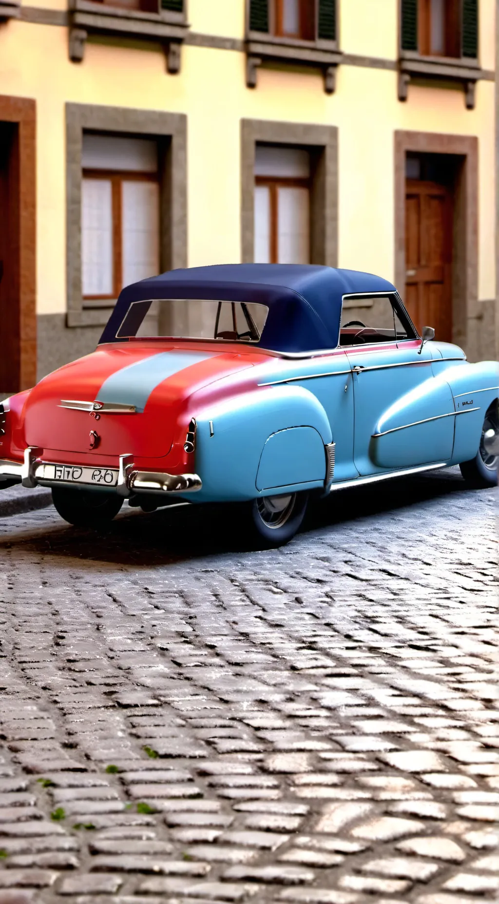 ai character: Kny car trip background