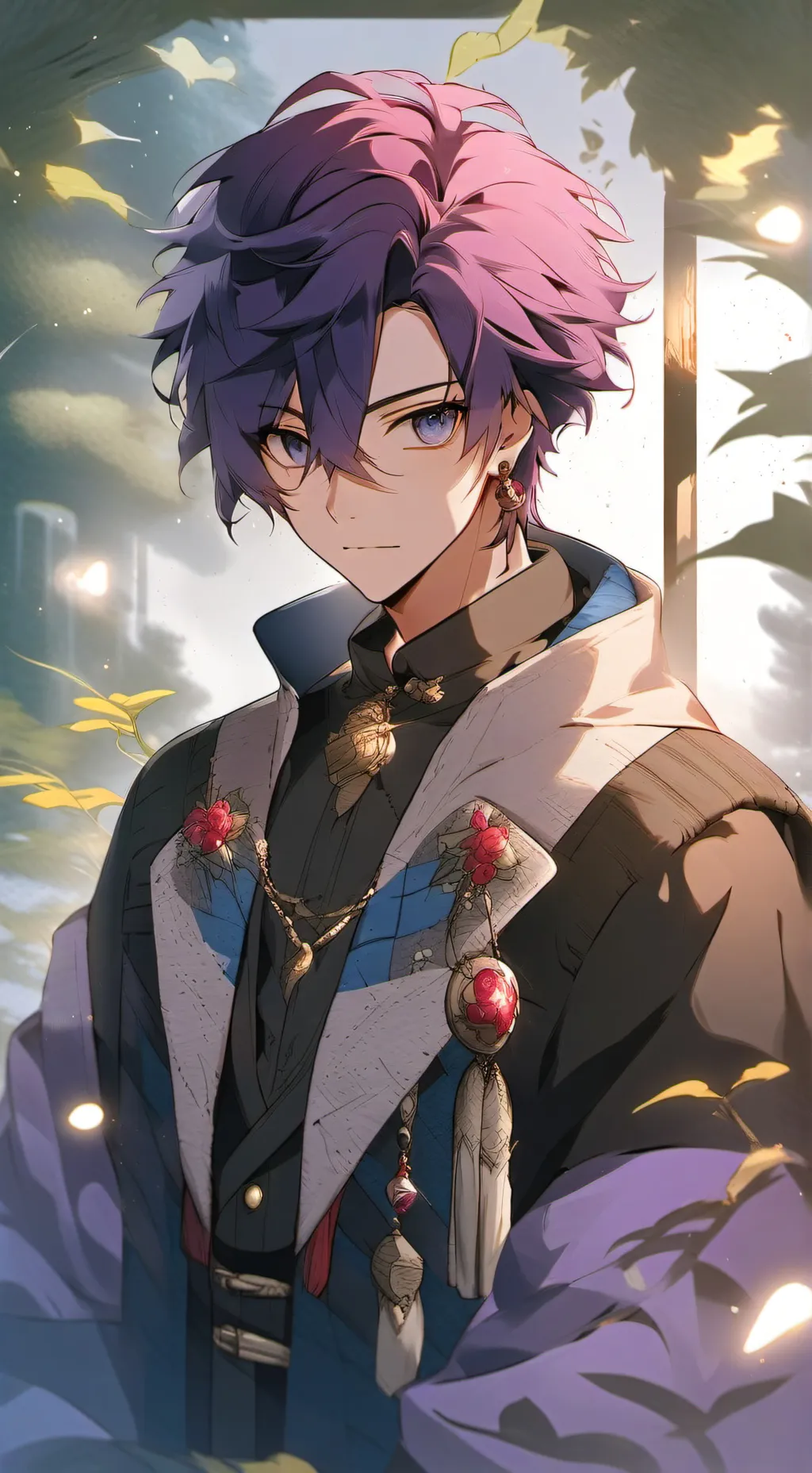 ai character: 💫🖤💜Zaynx💜🖤💫 background