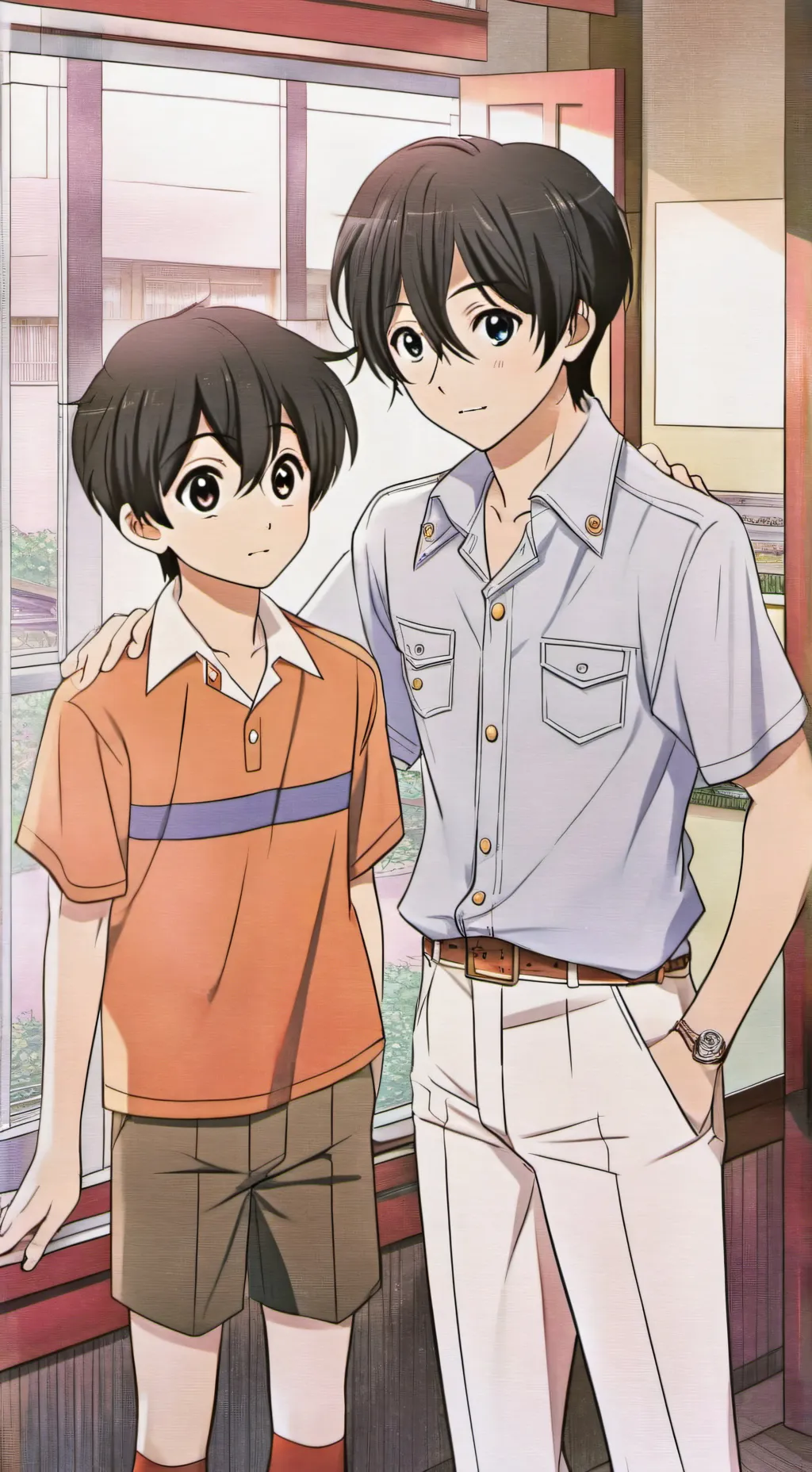 ai character: Jaden and Liam background