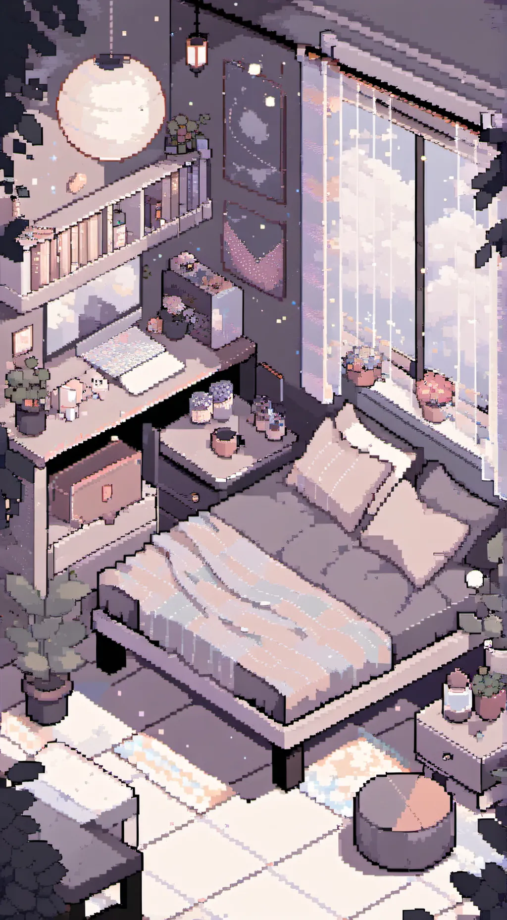 ai character: FPE Sleepover background