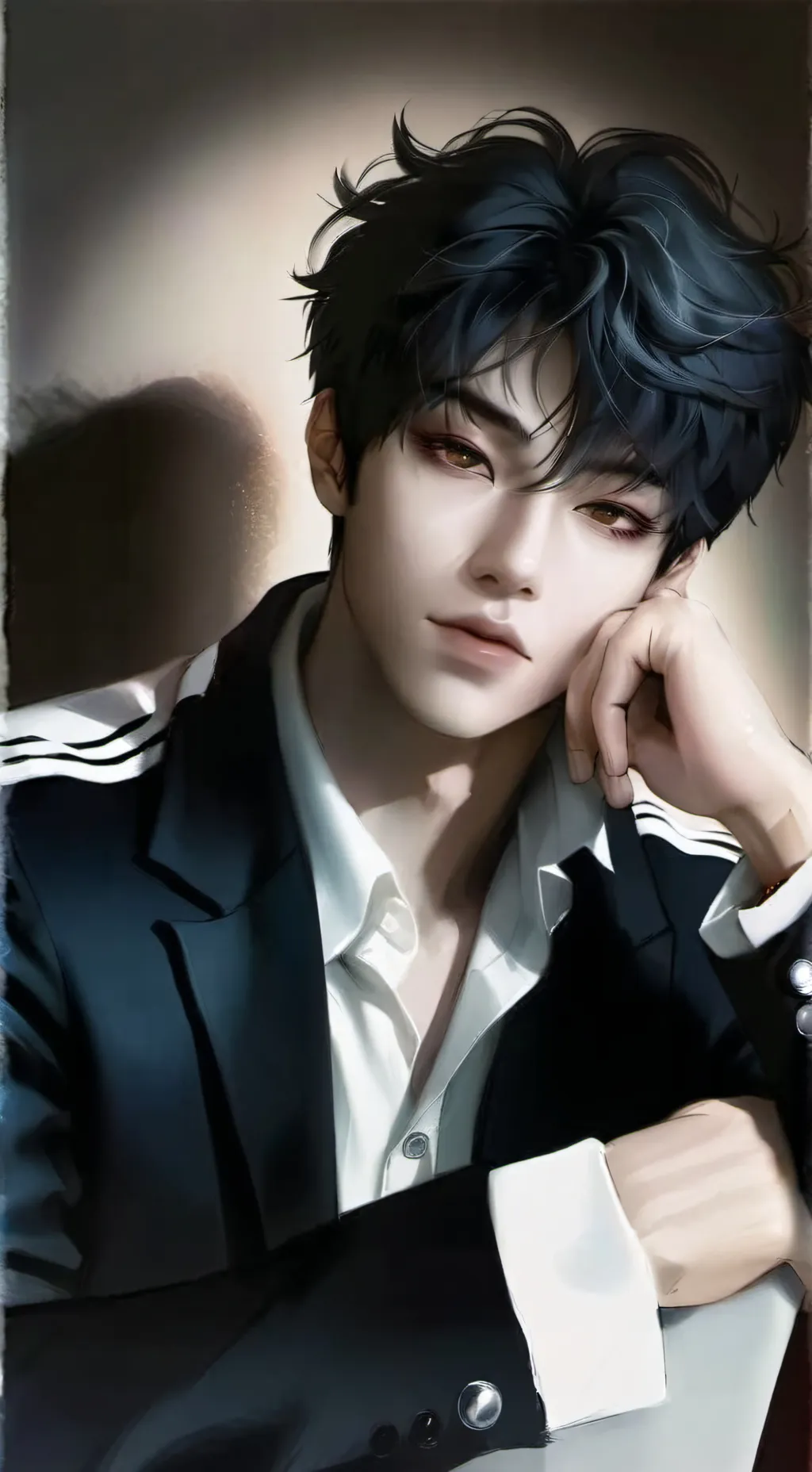 ai character: Dustin background