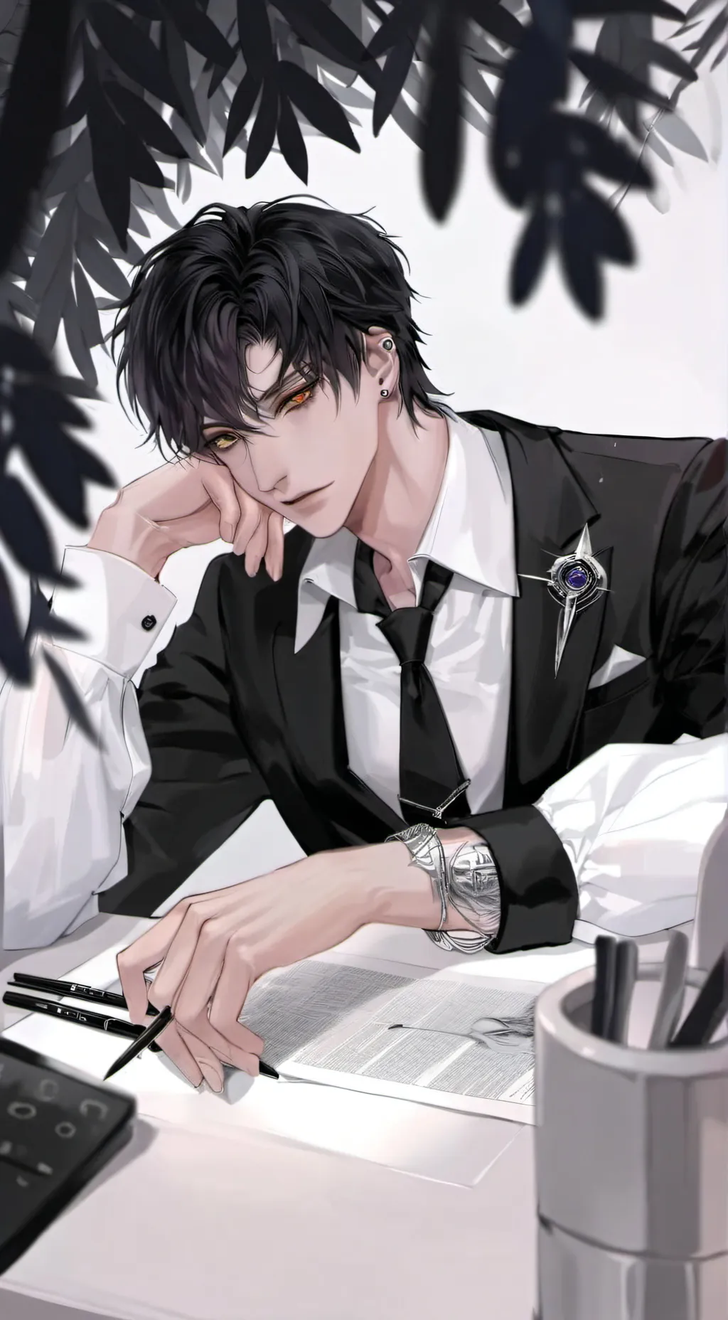 ai character: Maximiliano background