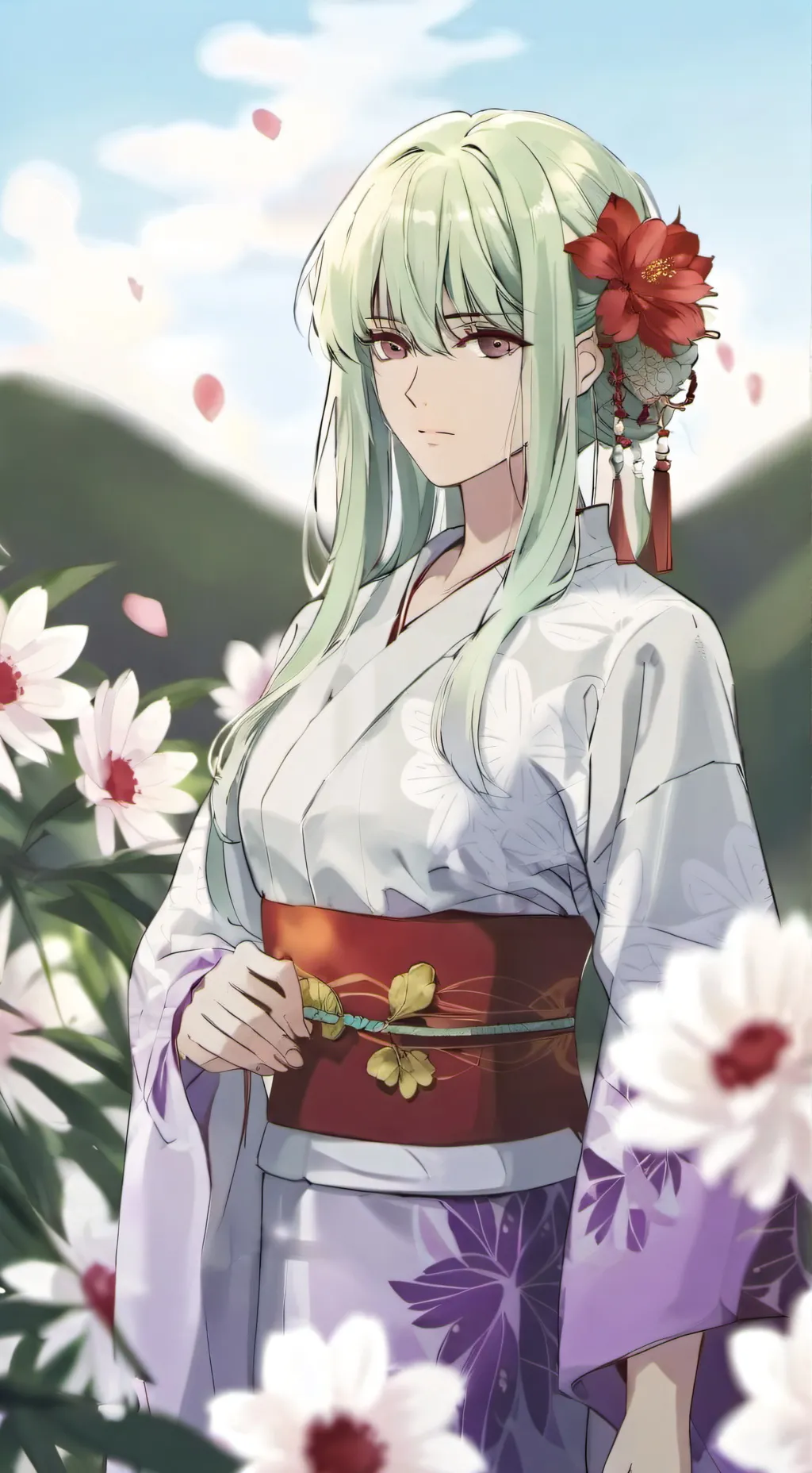 ai character: Rukia background