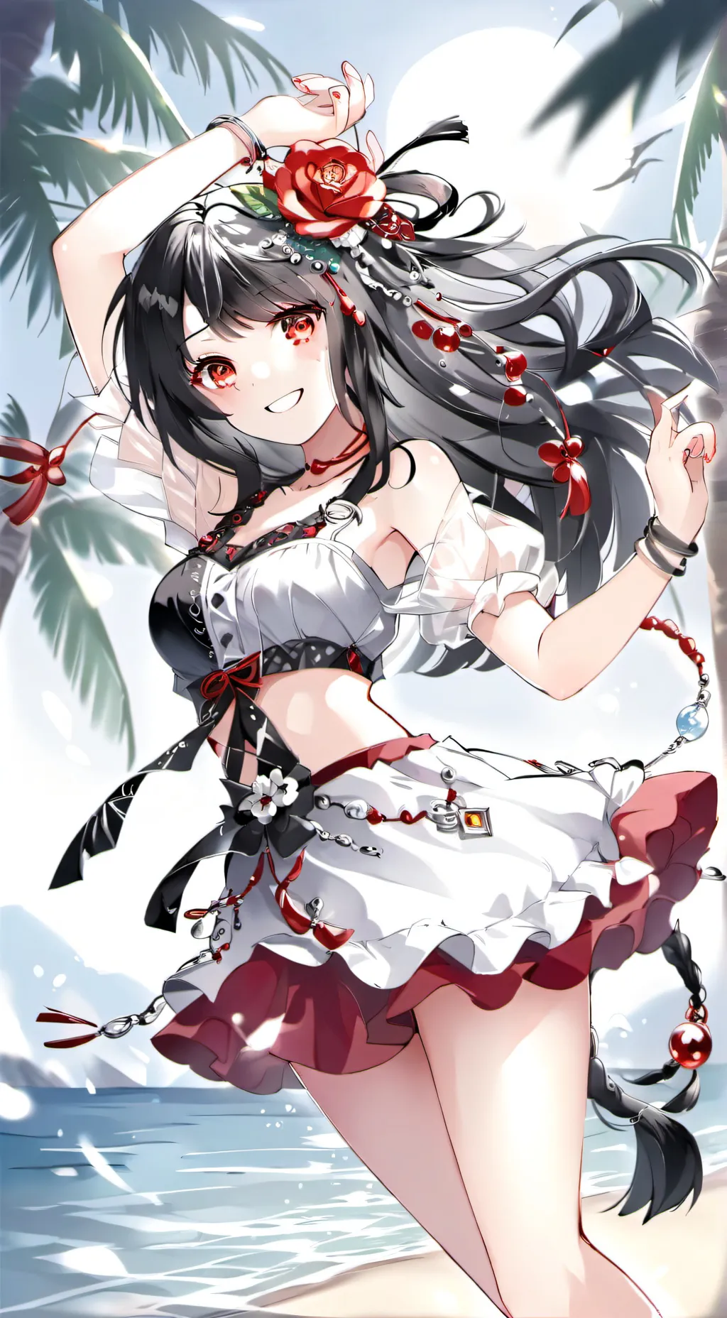 ai character: The Three Girls 2 background