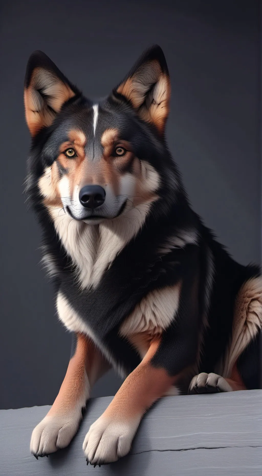 ai character: perro mexicano  background