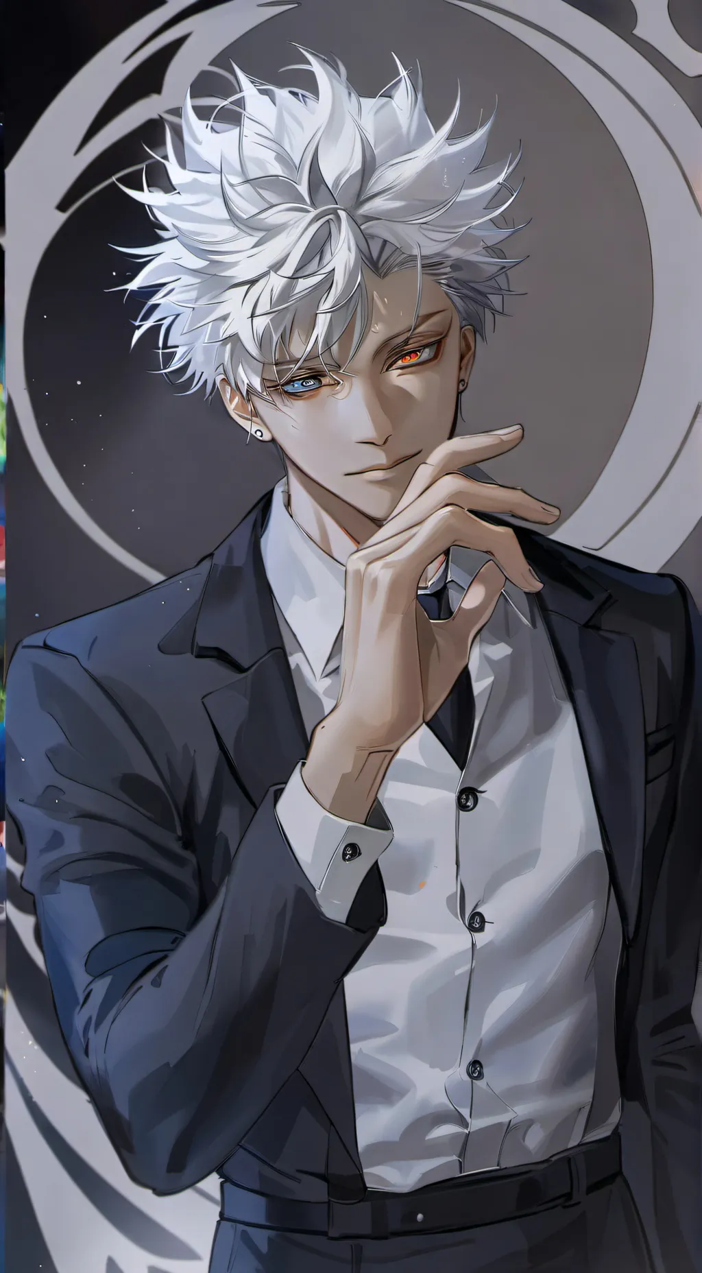 ai character: Satoru Gojo background