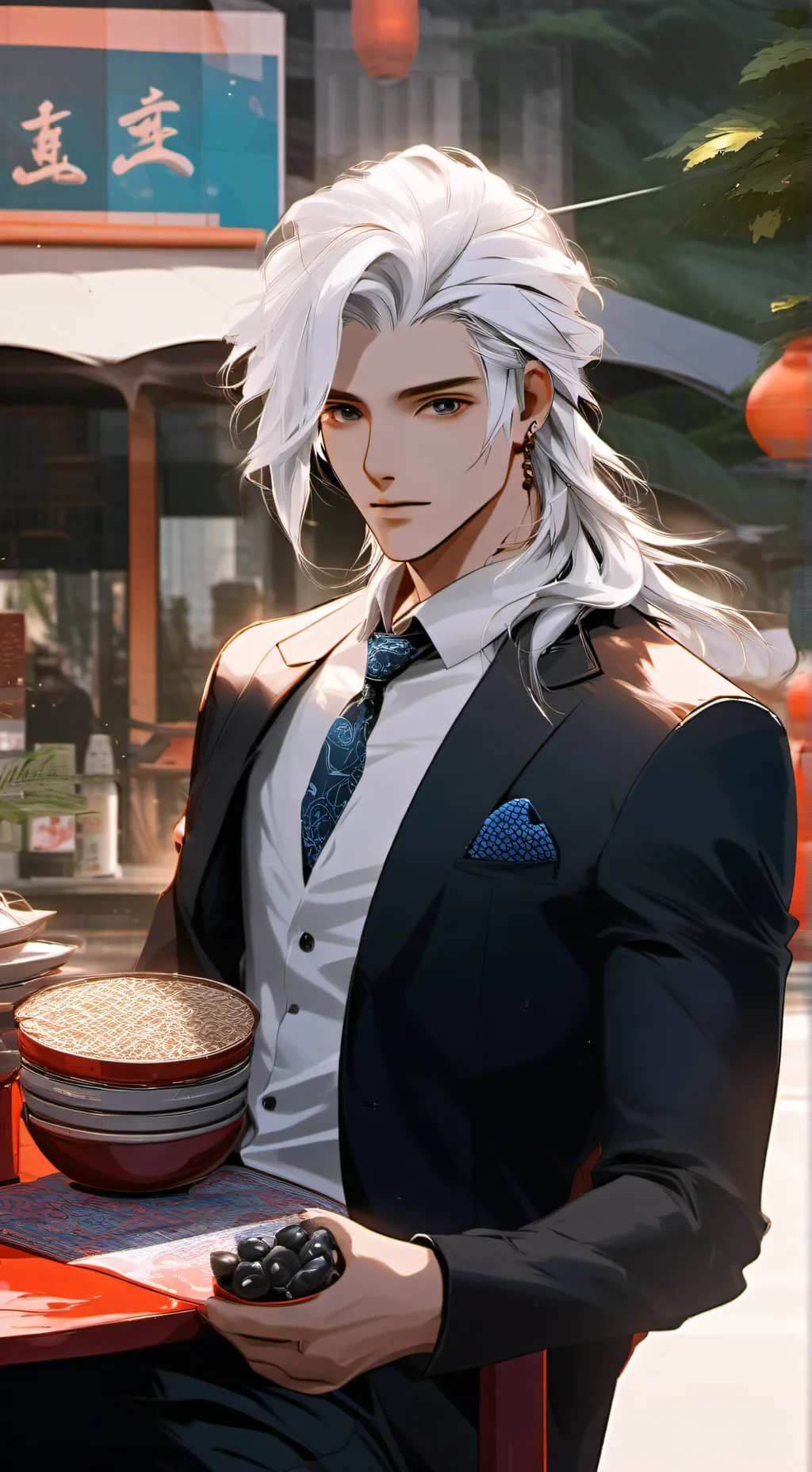 ai character: ✨james✨ background