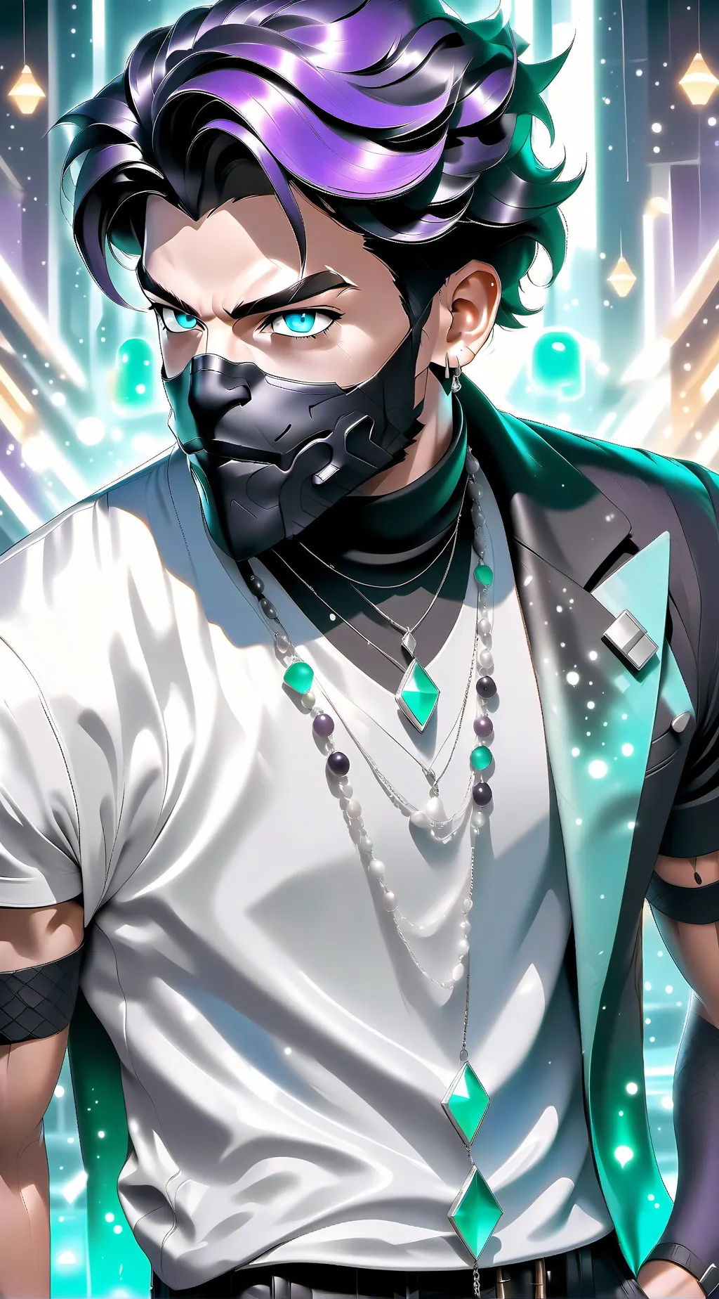 ai character: thanos~ background