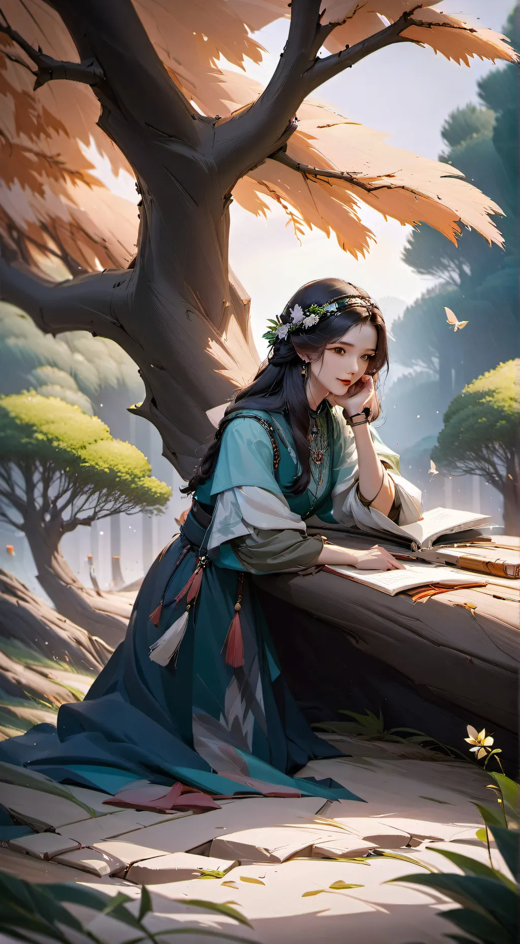 ai character: sophie background