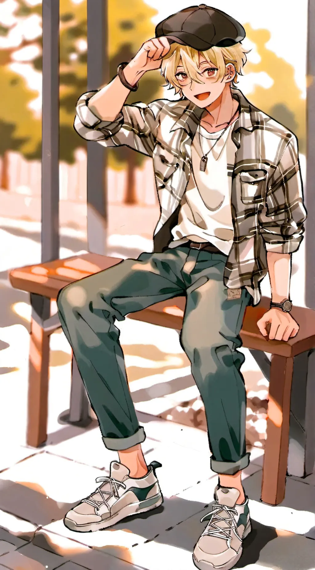 ai character: Dallas Swydell background