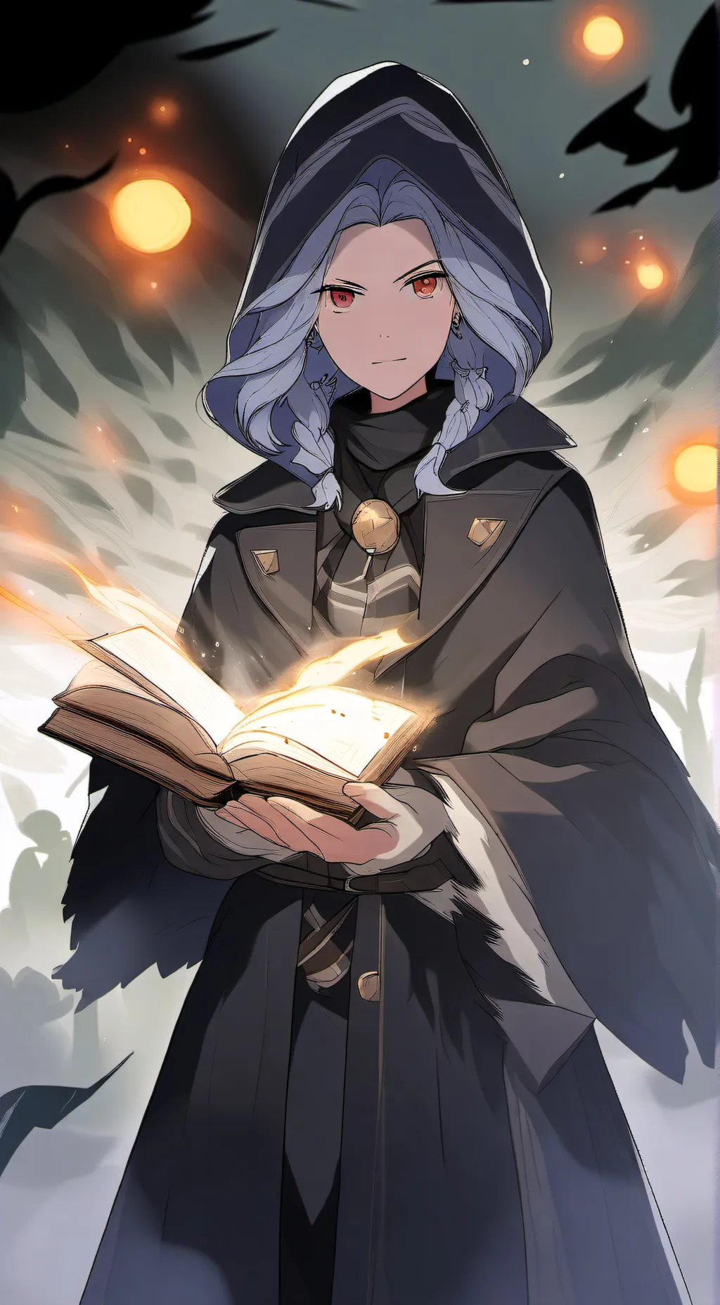 ai character: Phantom Weaver  background