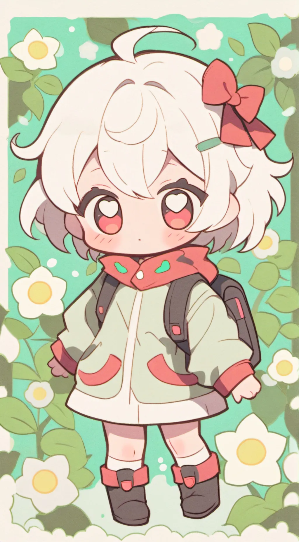 ai character: Cute background