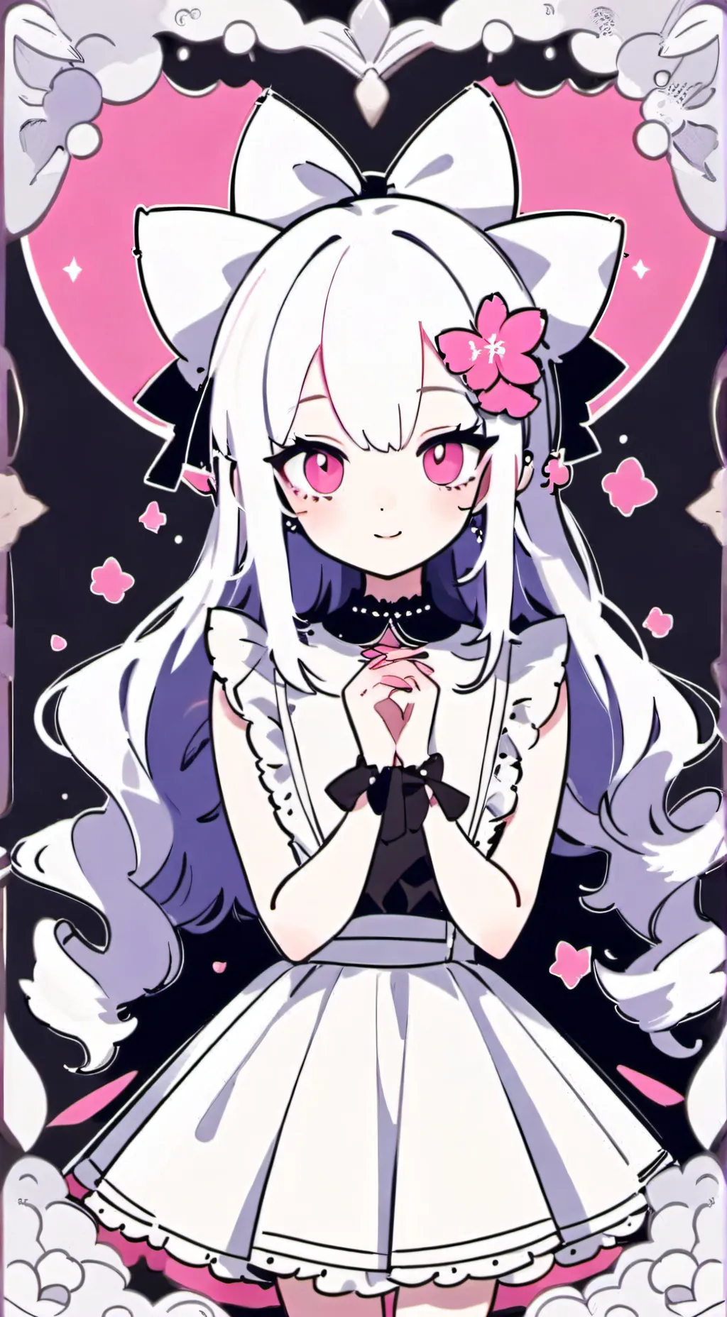 ai character:  DW pick-me! background