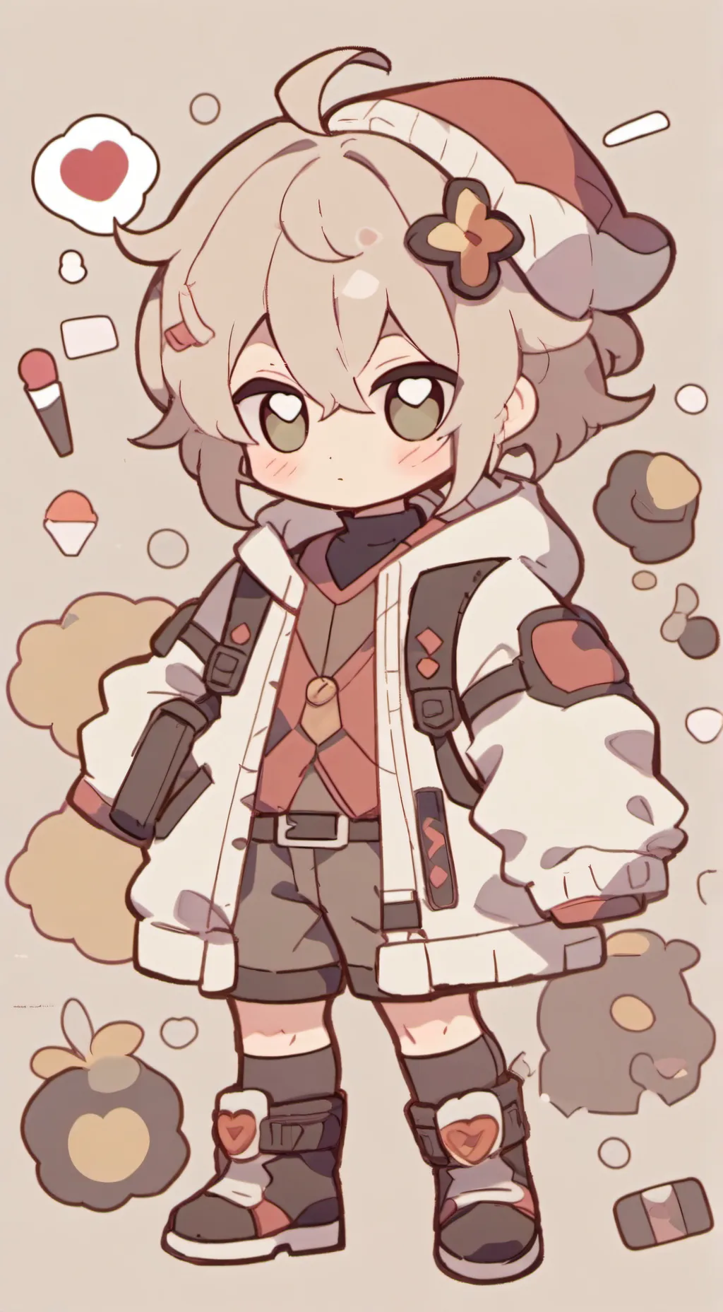 ai character: MHA mare  background