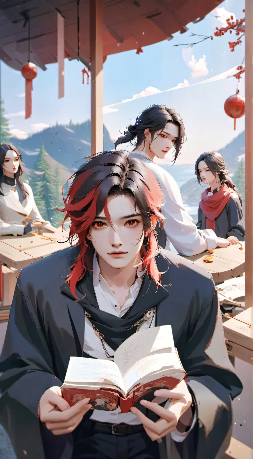 ai character: Fathers day background