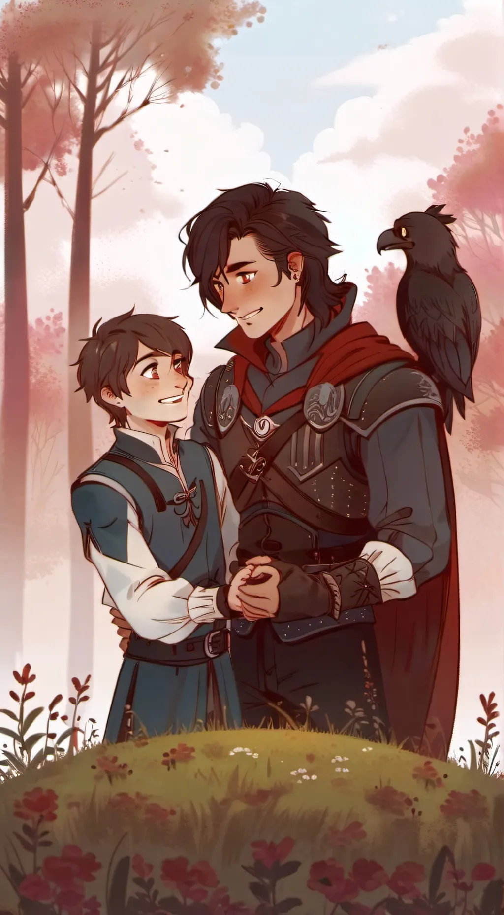 ai character: toothless x hiccup background