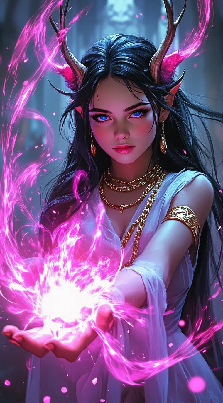 ai character: Mina background