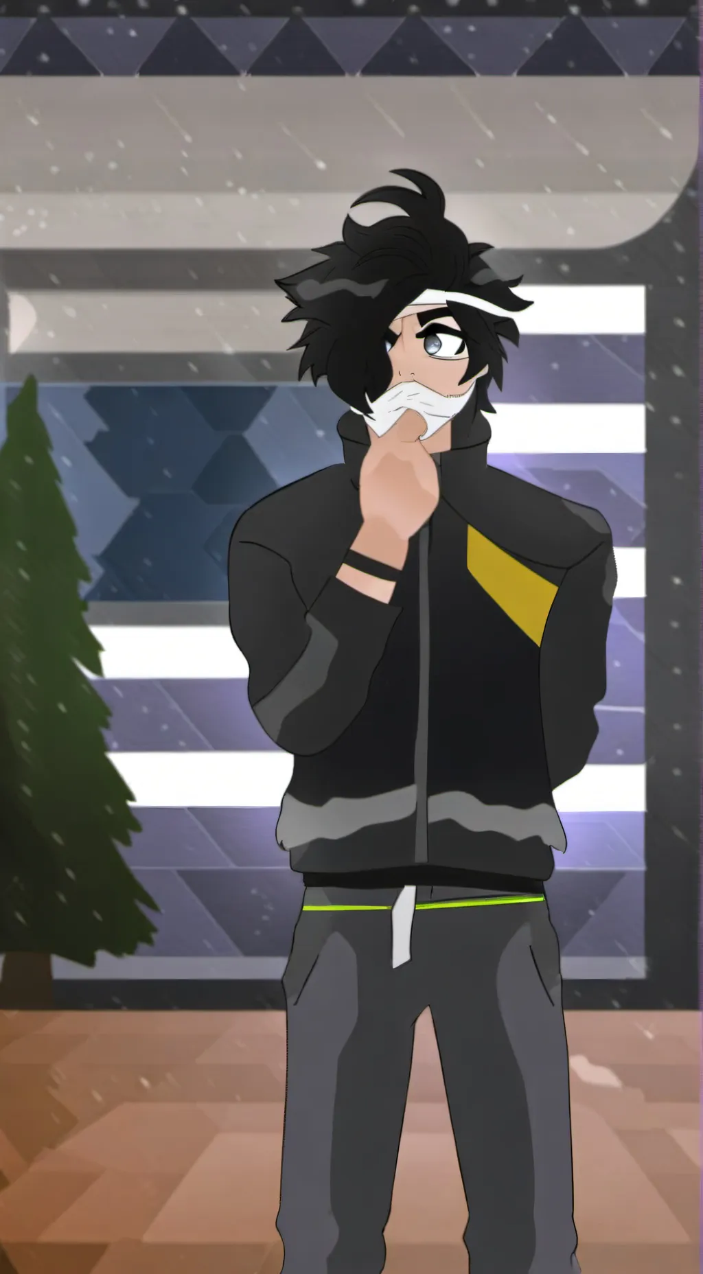 ai character: zane background