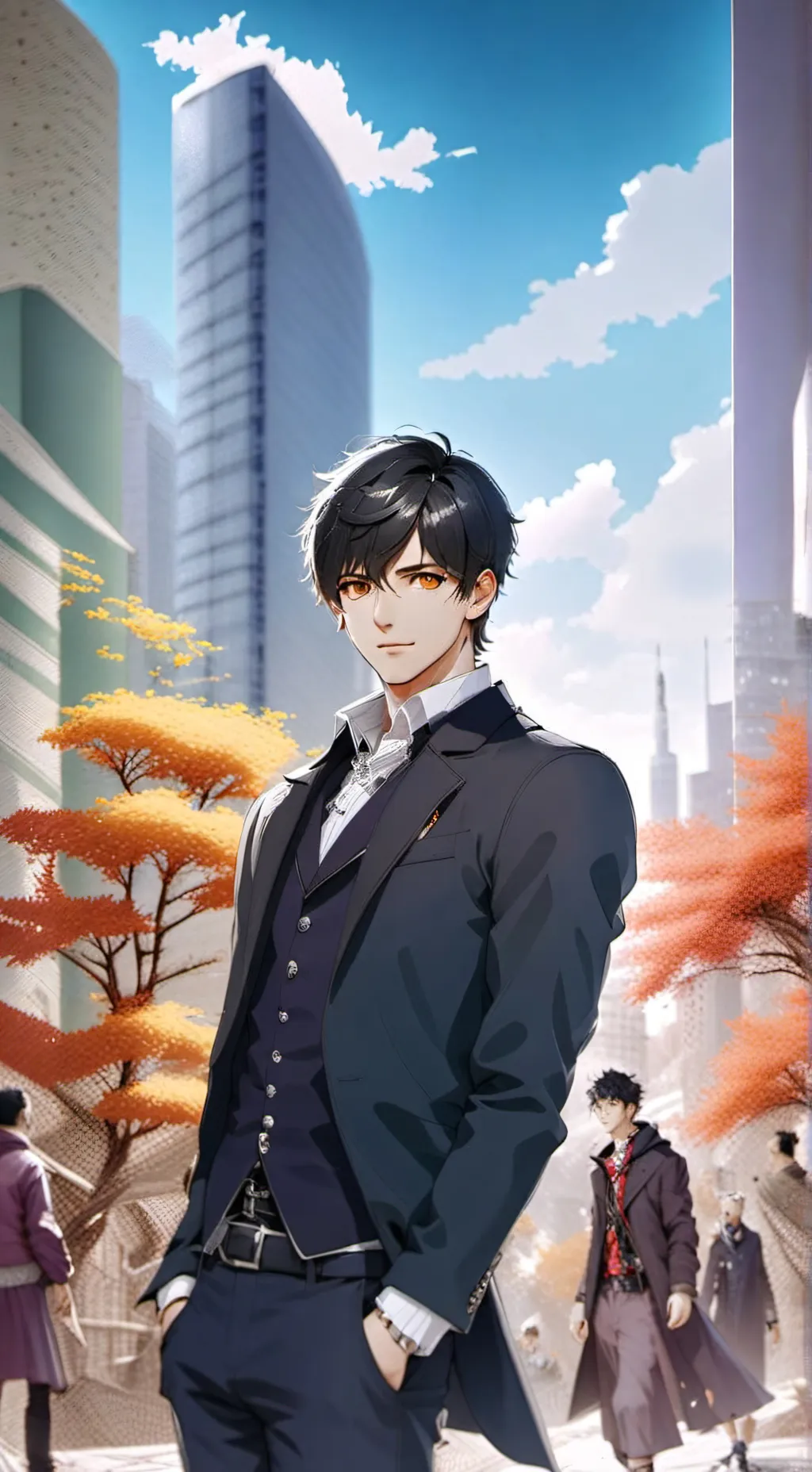 ai character: David background