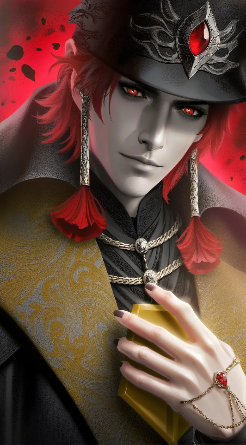 ai character: † cara sucia† background