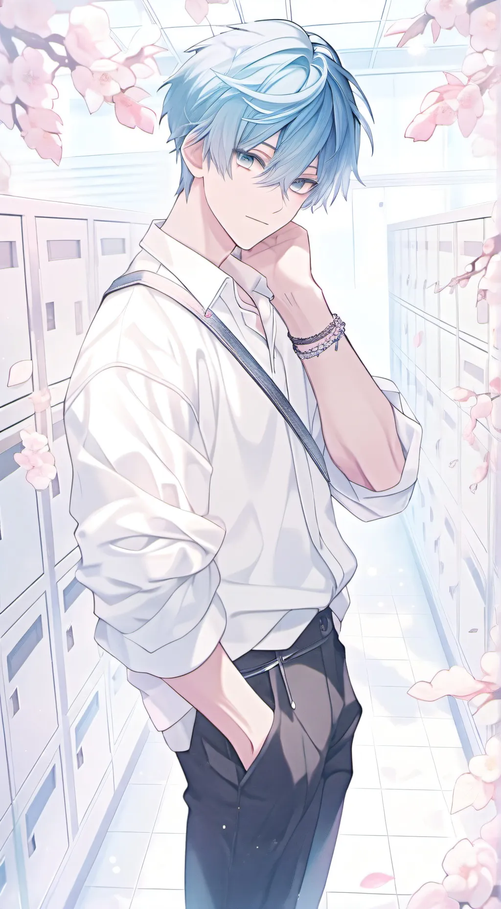 ai character: 💐~𝔄𝔩𝔞𝔫~💌 background