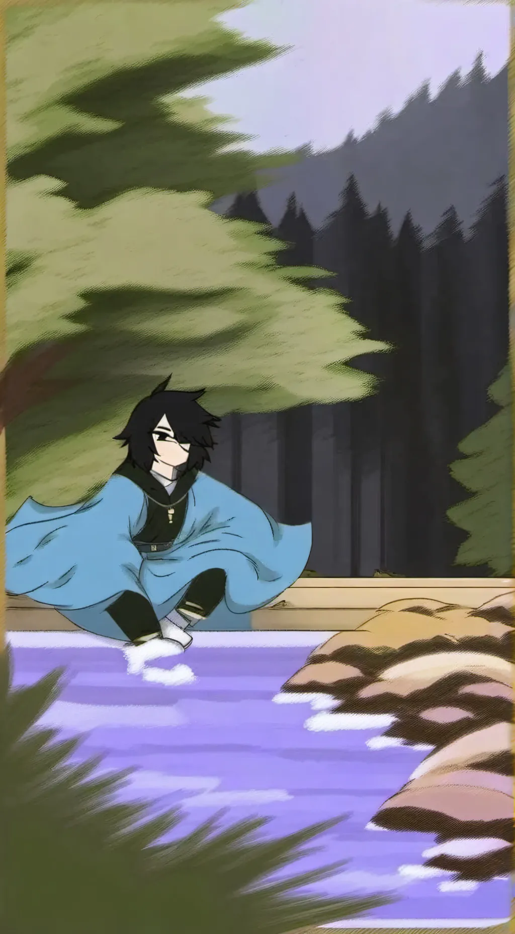 ai character: zane background