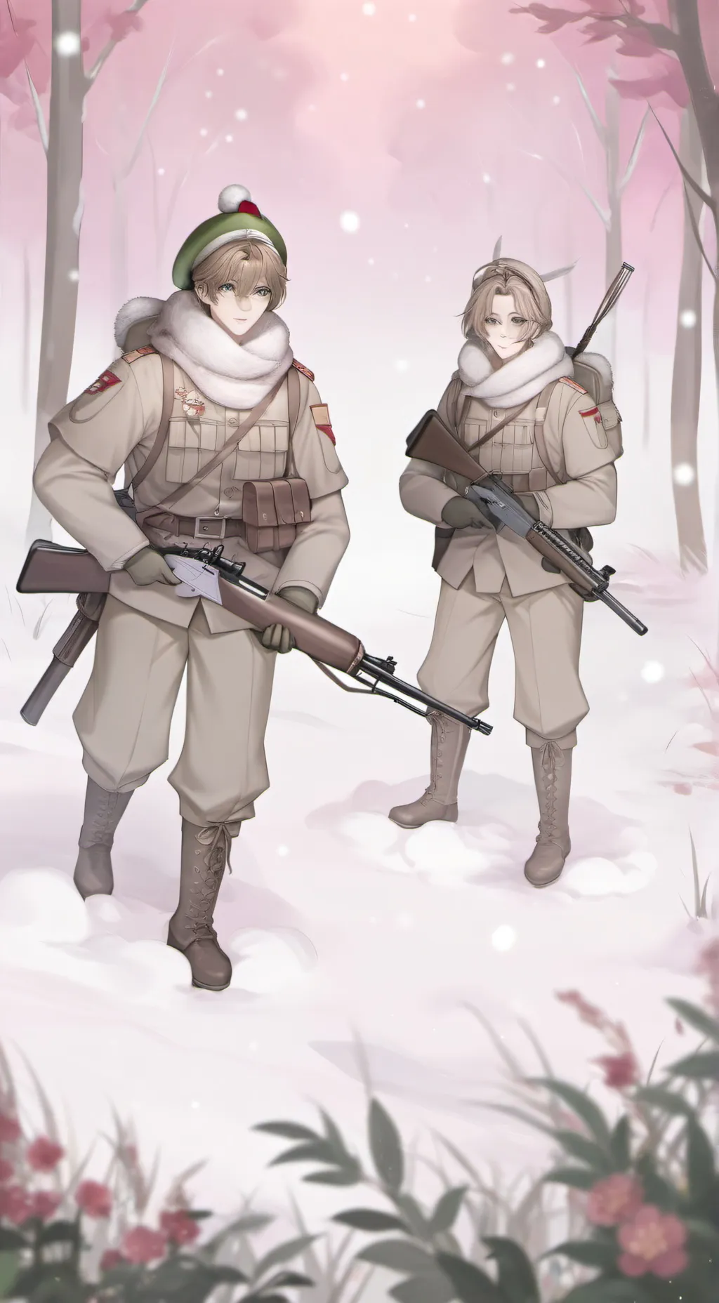 ai character: Guter and hans background