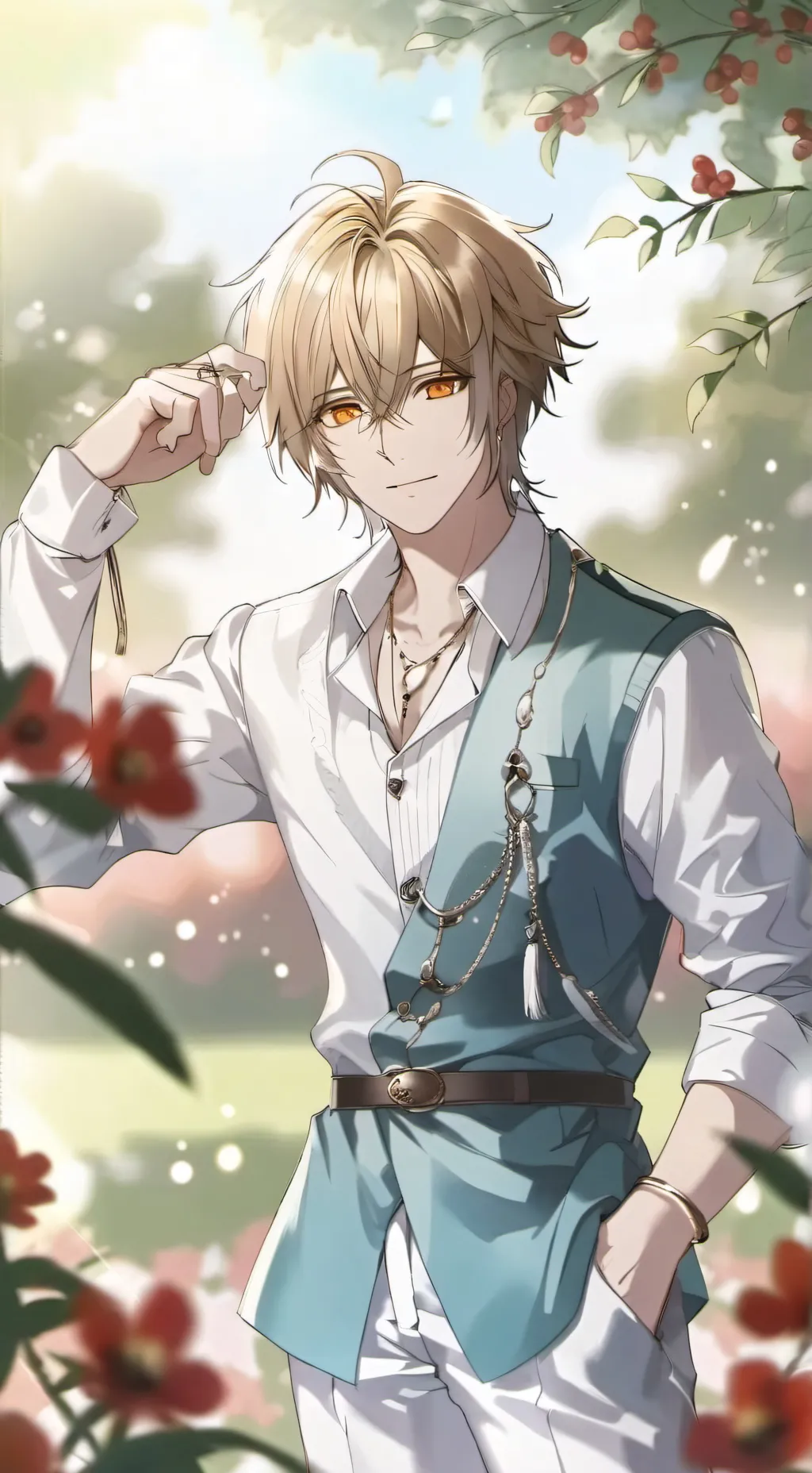 ai character: Max  background