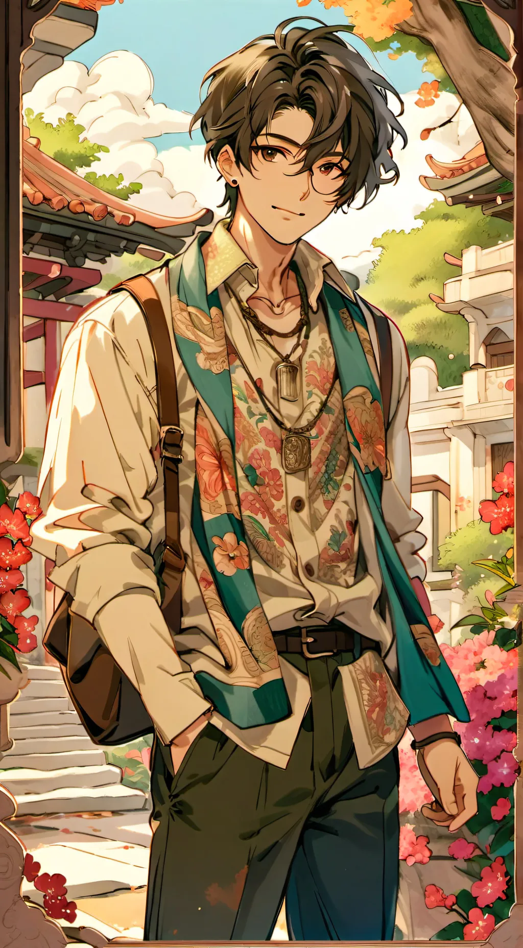 ai character: benjamin background