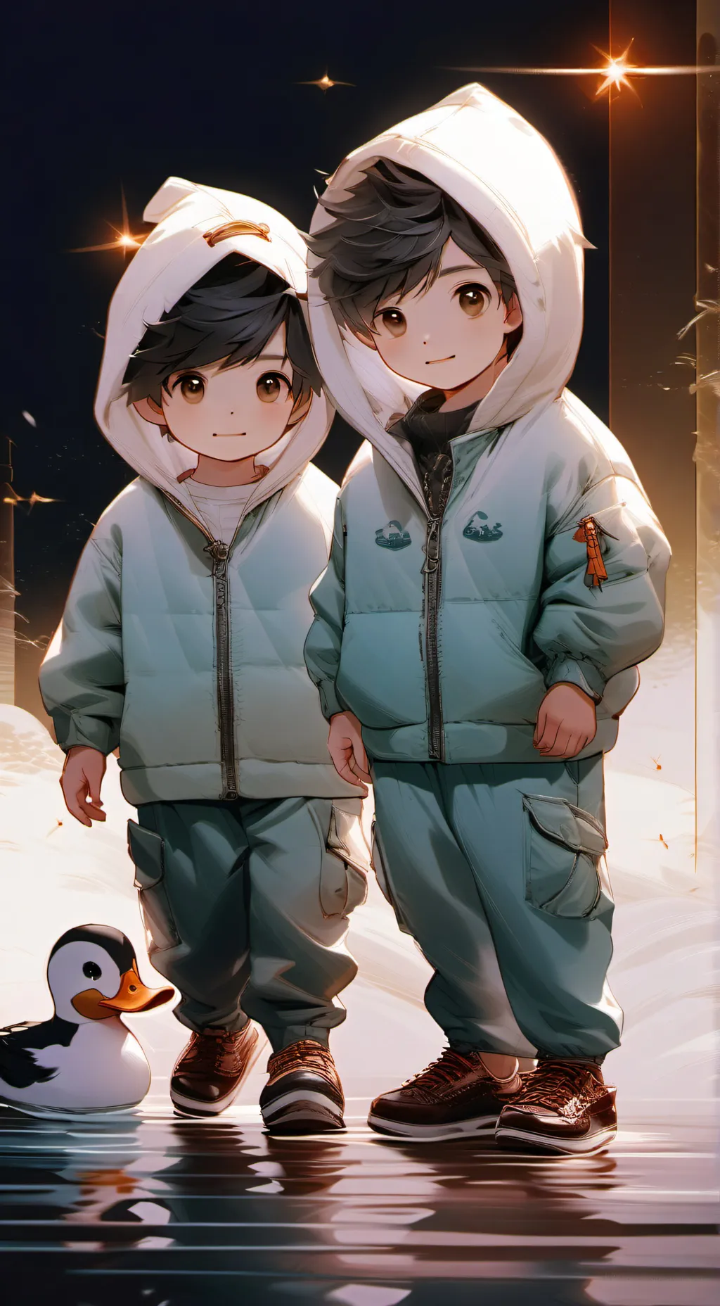 ai character: double too sweet background