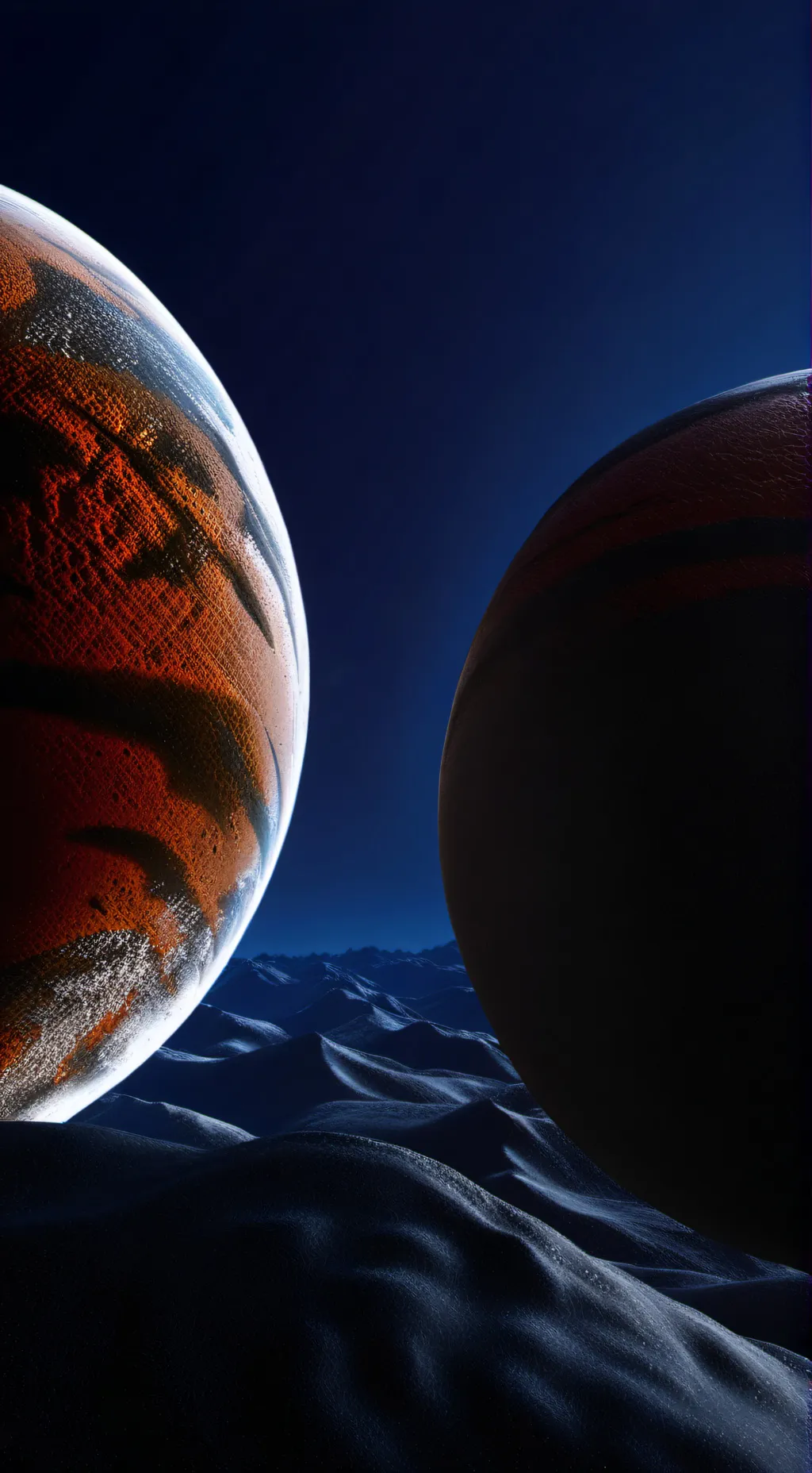 ai character: sky background