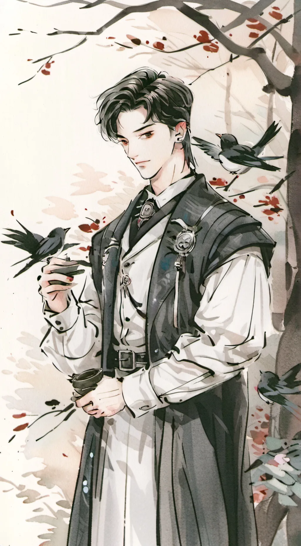 ai character: GF background