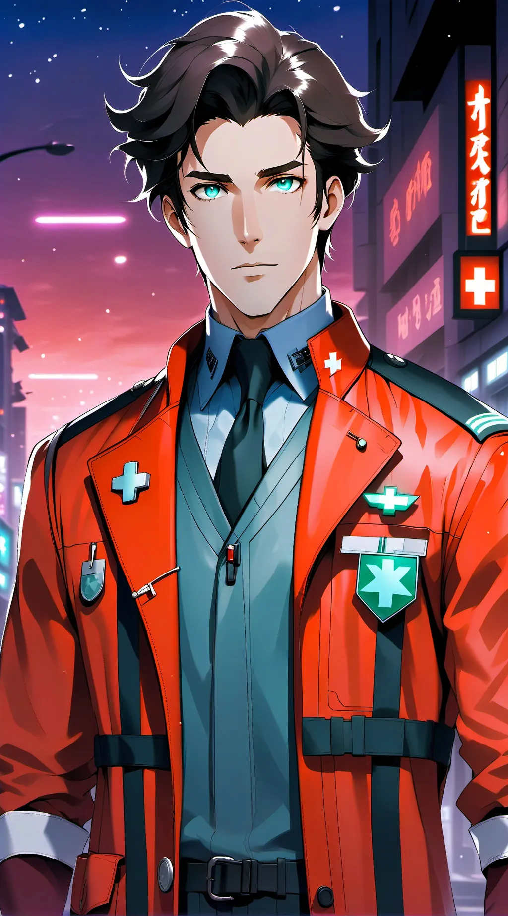 ai character: Matteo  background